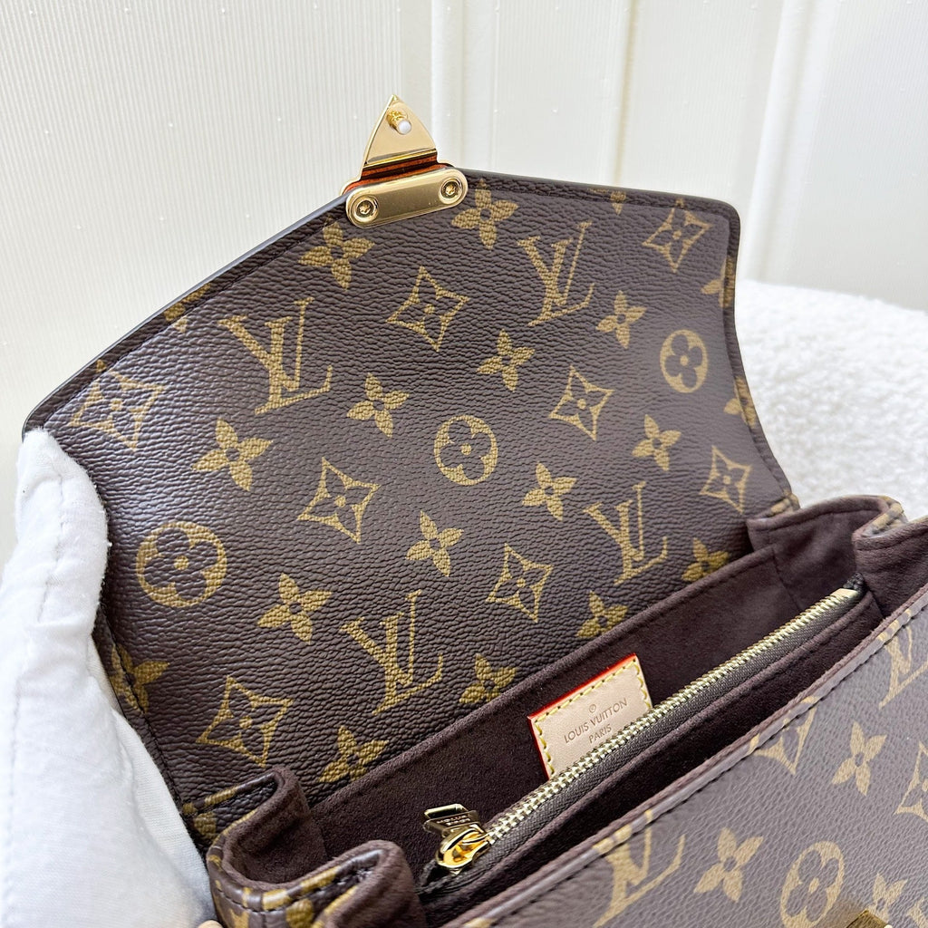 LV Pochette Metis East West in Monogram Canvas GHW