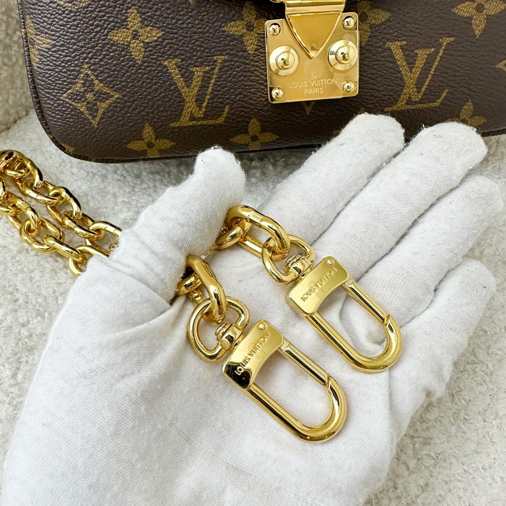 LV Pochette Metis East West in Monogram Canvas GHW