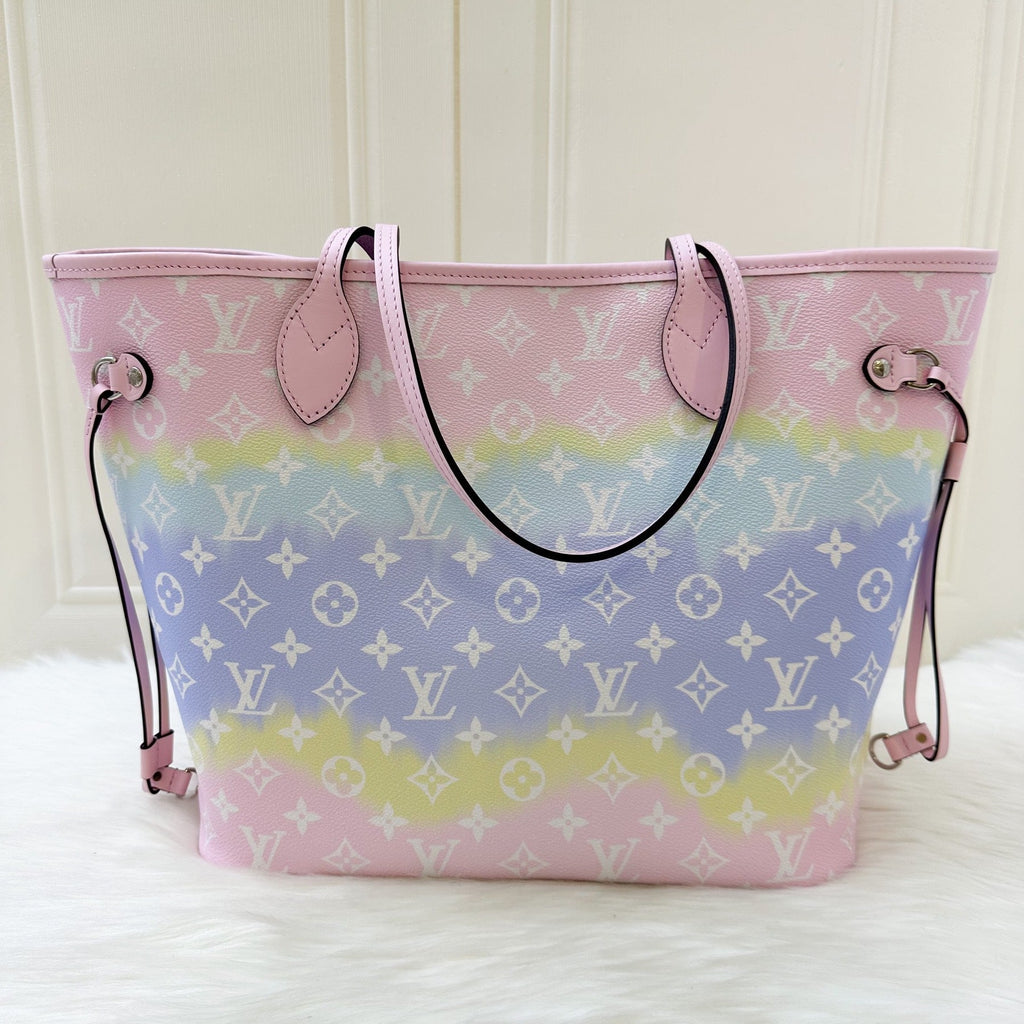 LV Neverfull MM in Escale Pastel in GHW