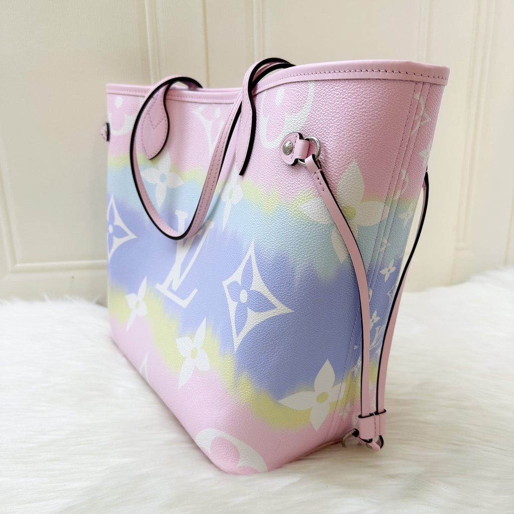 LV Neverfull MM in Escale Pastel in GHW