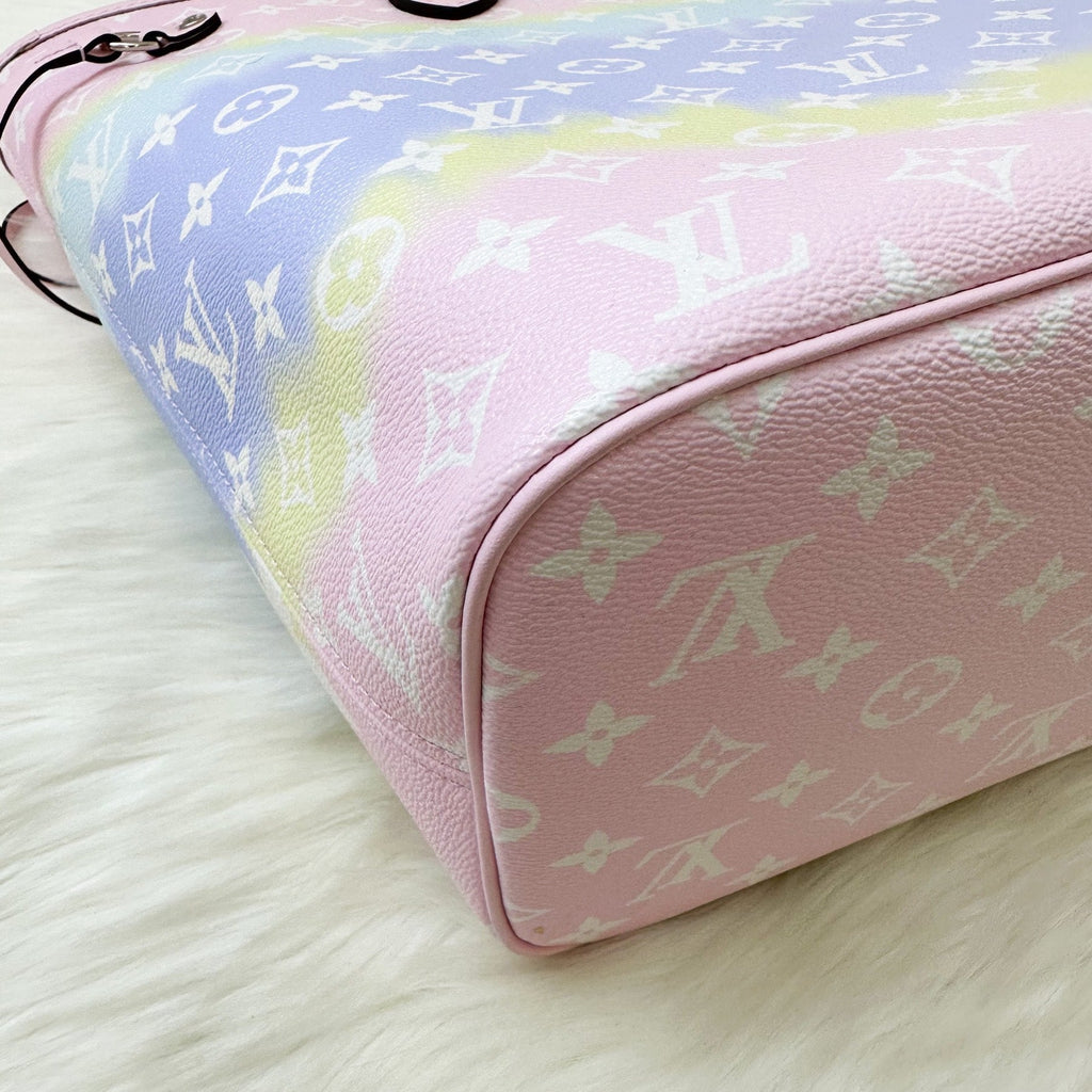 LV Neverfull MM in Escale Pastel in GHW