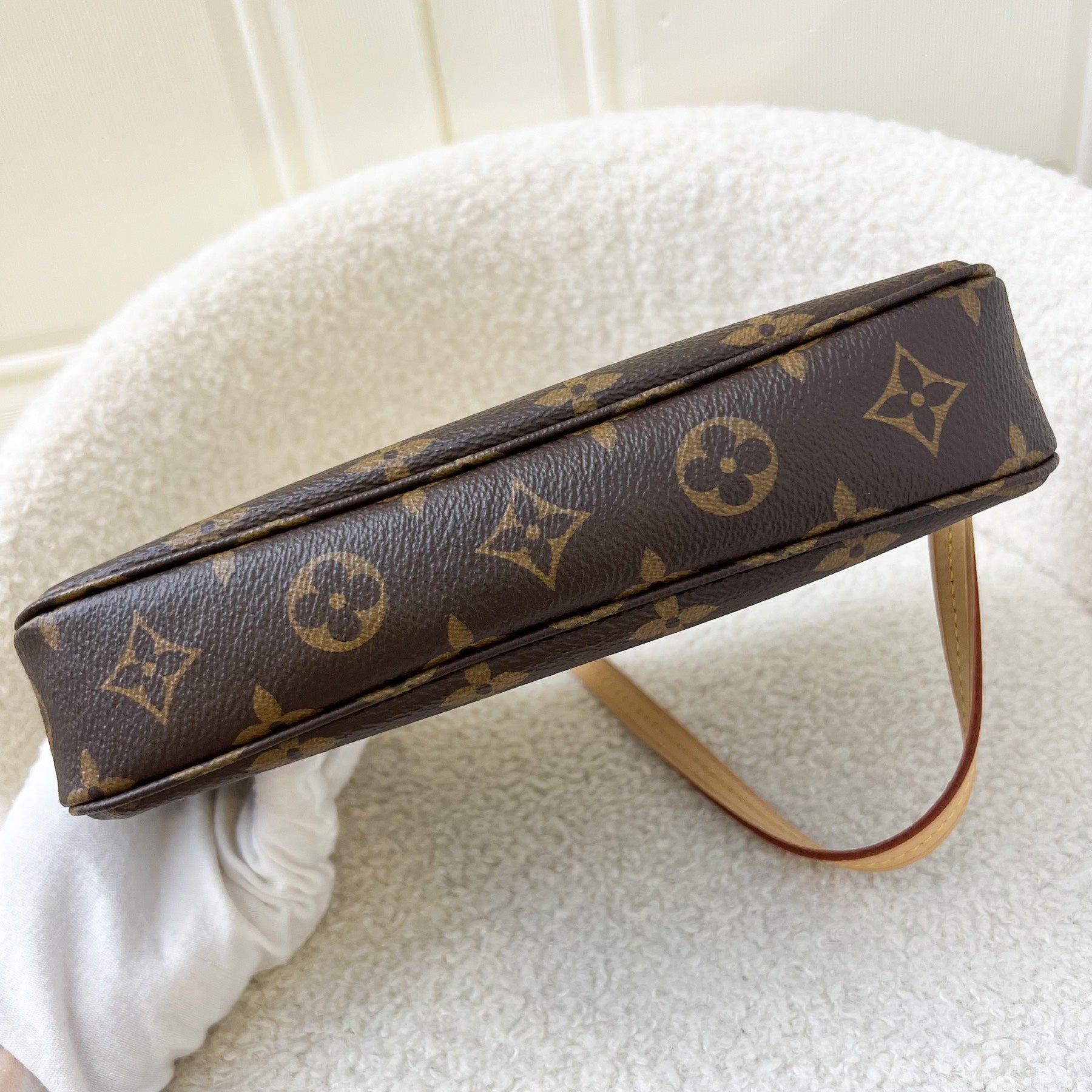 LV Pochette Accessoires in Monogram Canvas and GHW