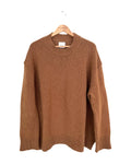 ROSIE CASHMERE SWEATER IN CAMEL - SIZE S