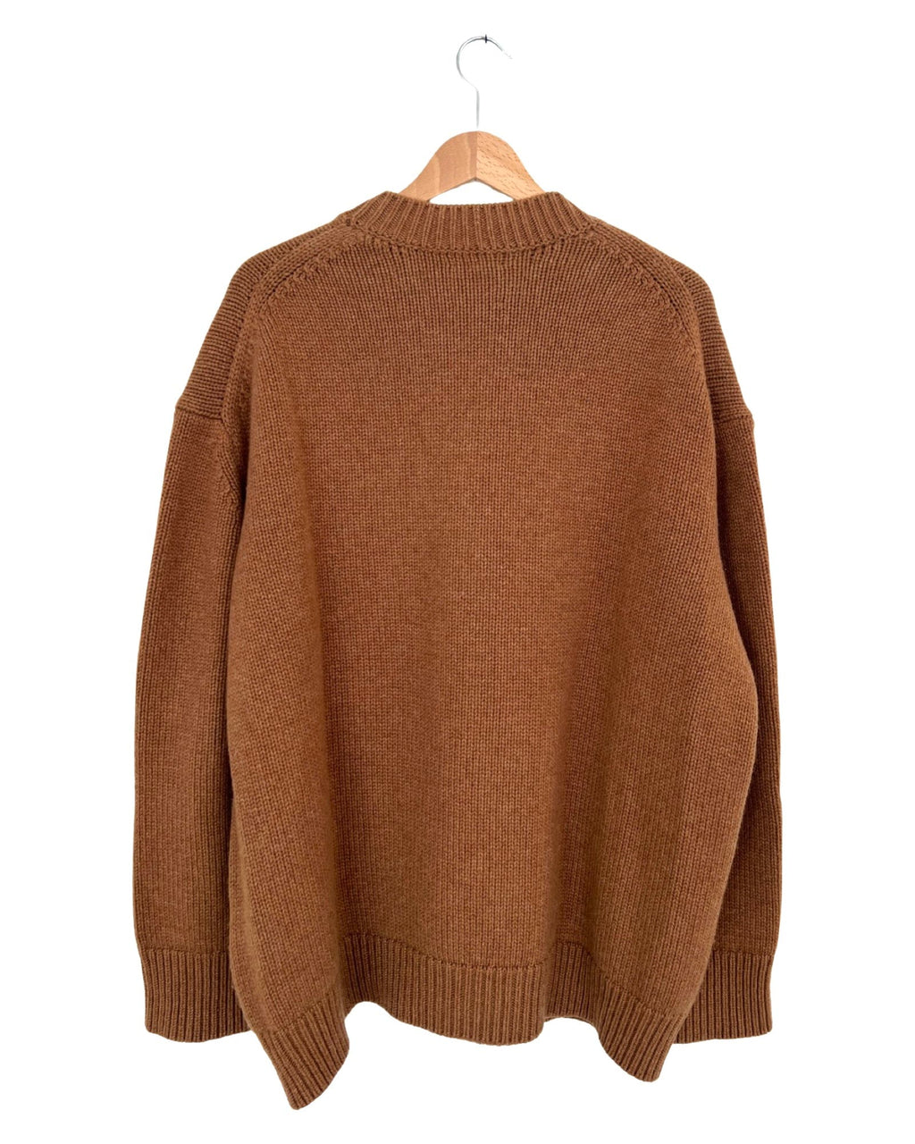 ROSIE CASHMERE SWEATER IN CAMEL - SIZE S