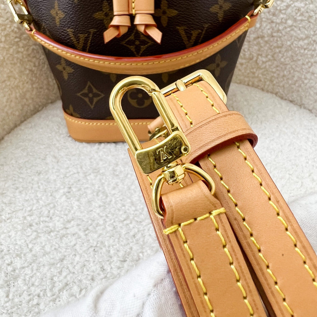 LV Nano Noe in Monogram Canvas GHW