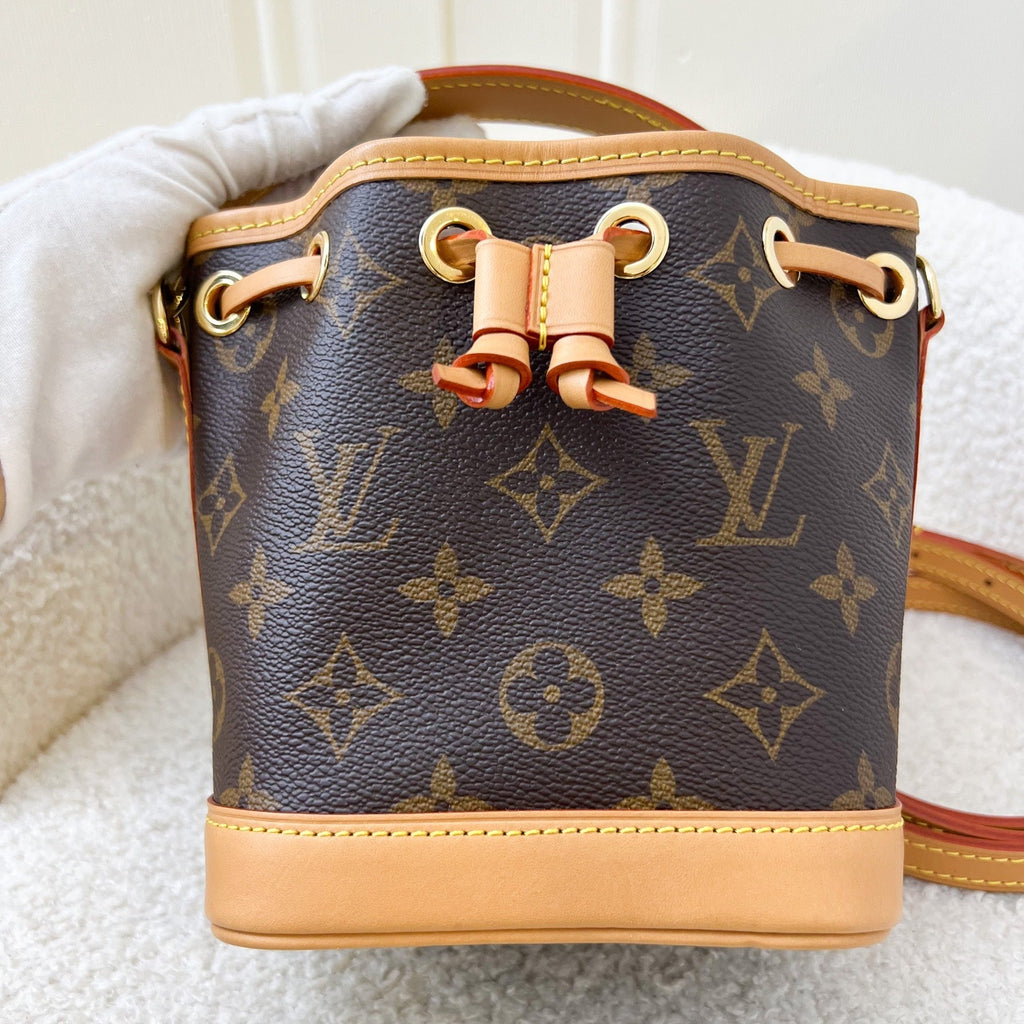 LV Nano Noe in Monogram Canvas GHW