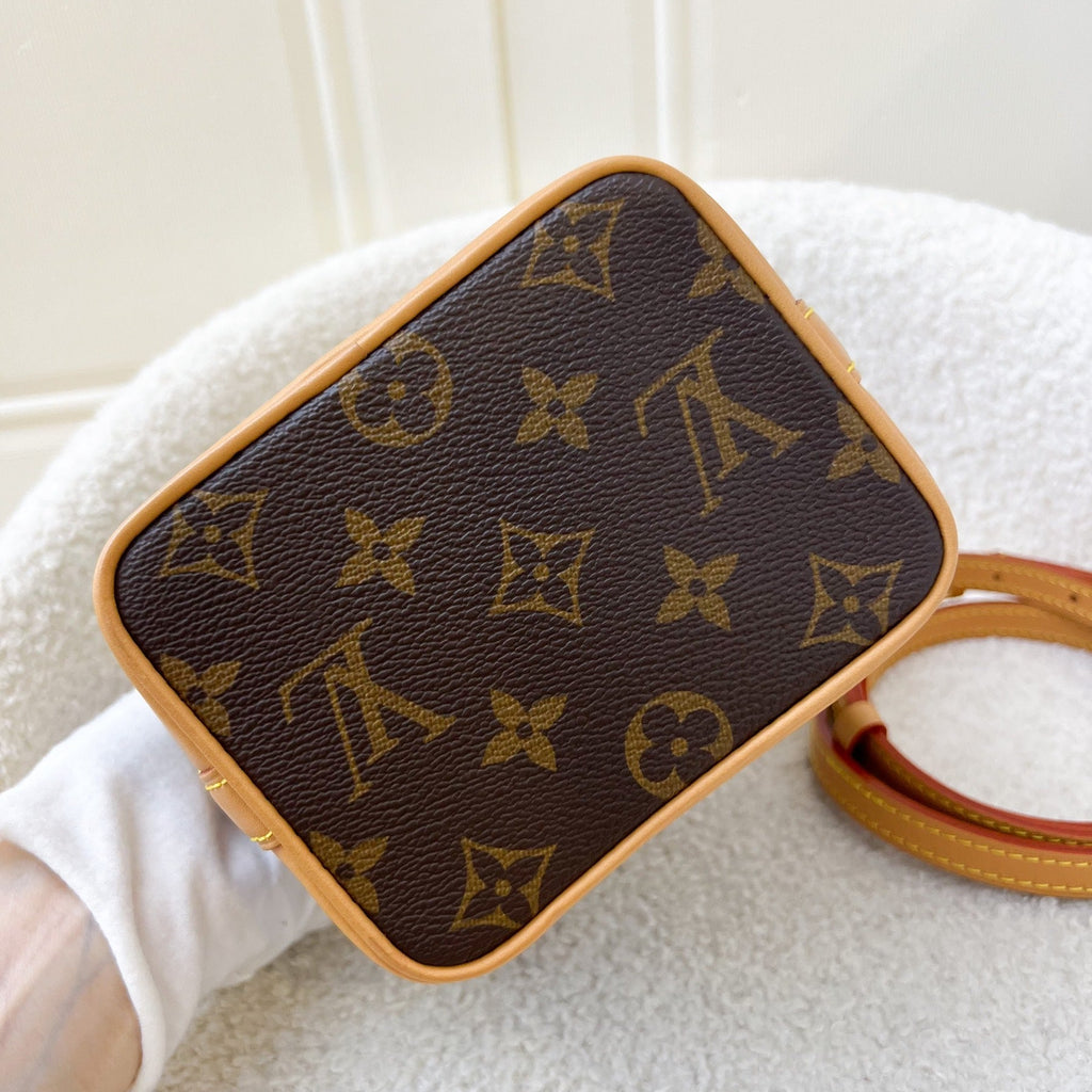 LV Nano Noe in Monogram Canvas GHW