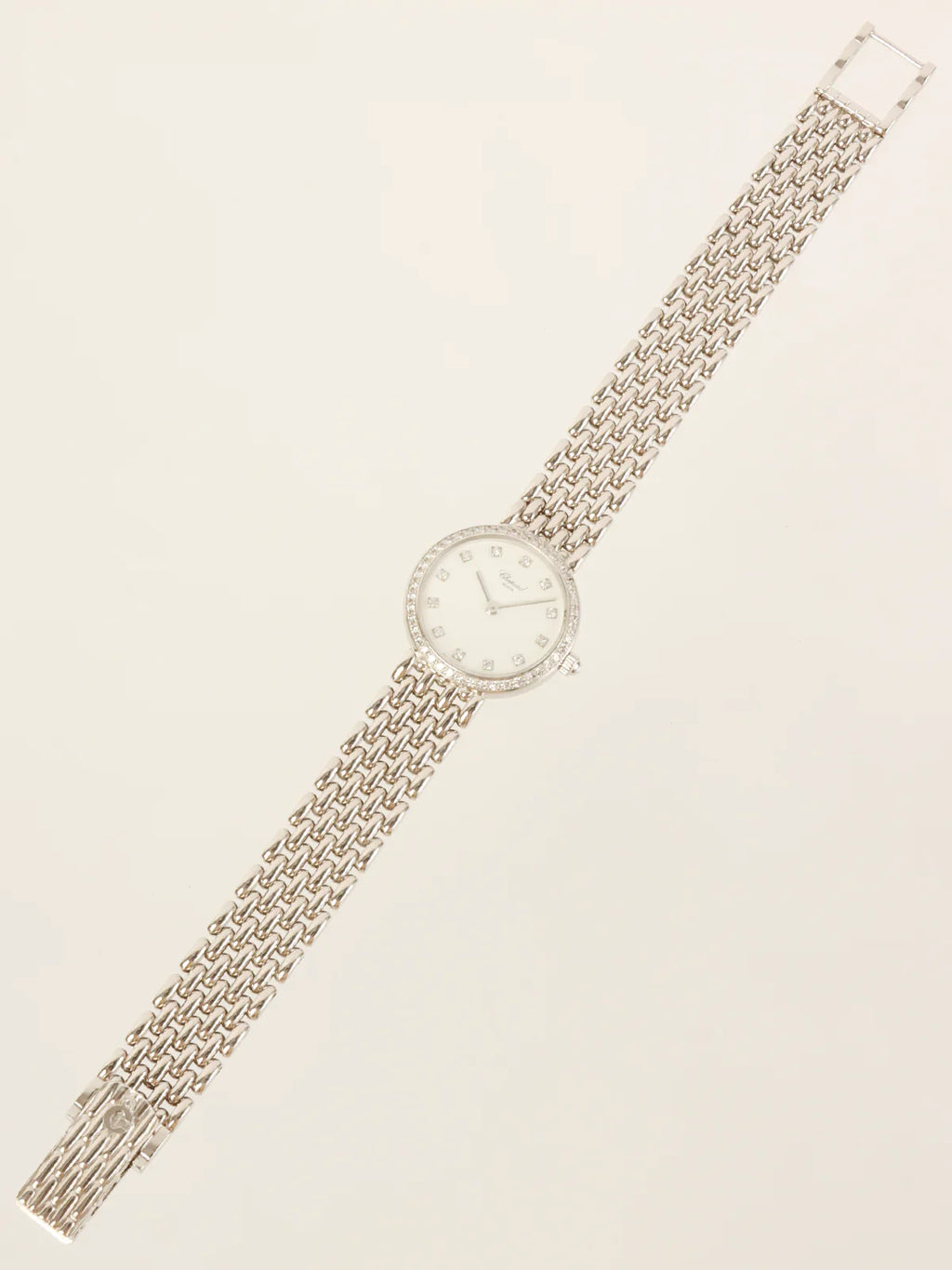 CHOPARD Classic Bezel Diamond Silver