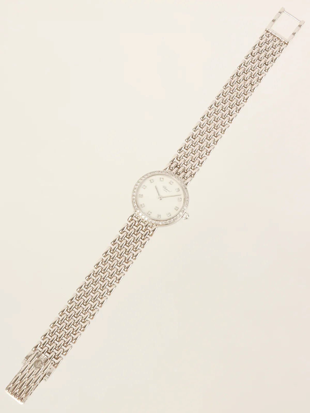 CHOPARD Classic Bezel Diamond Silver