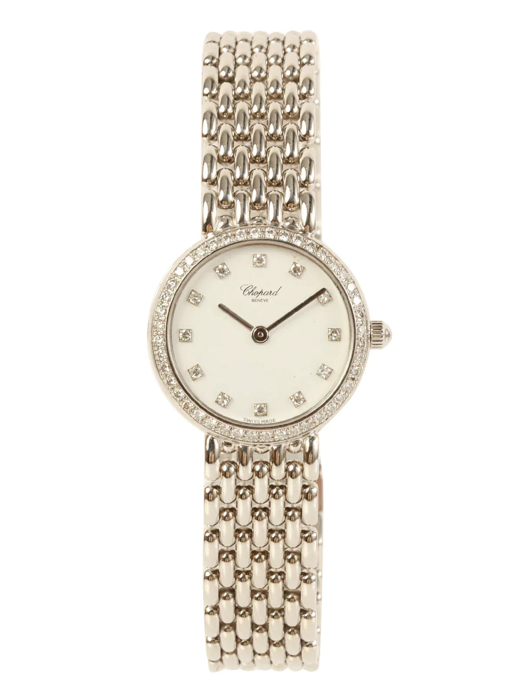 CHOPARD Classic Bezel Diamond Silver
