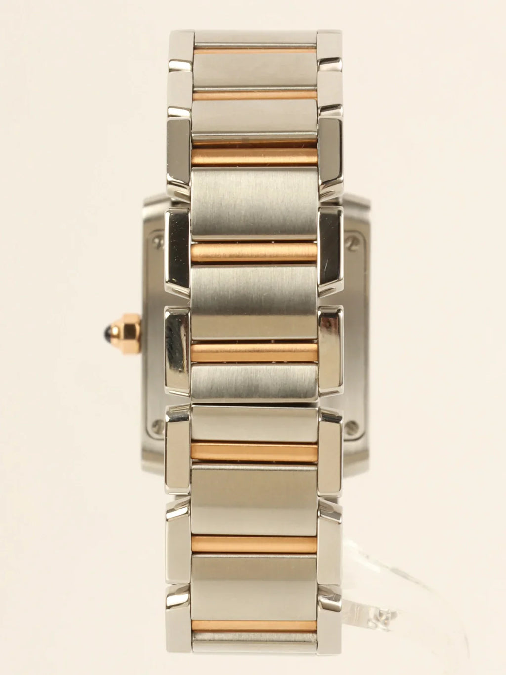 CARTIER Tank Francaise Sm Silver/Shell Pink