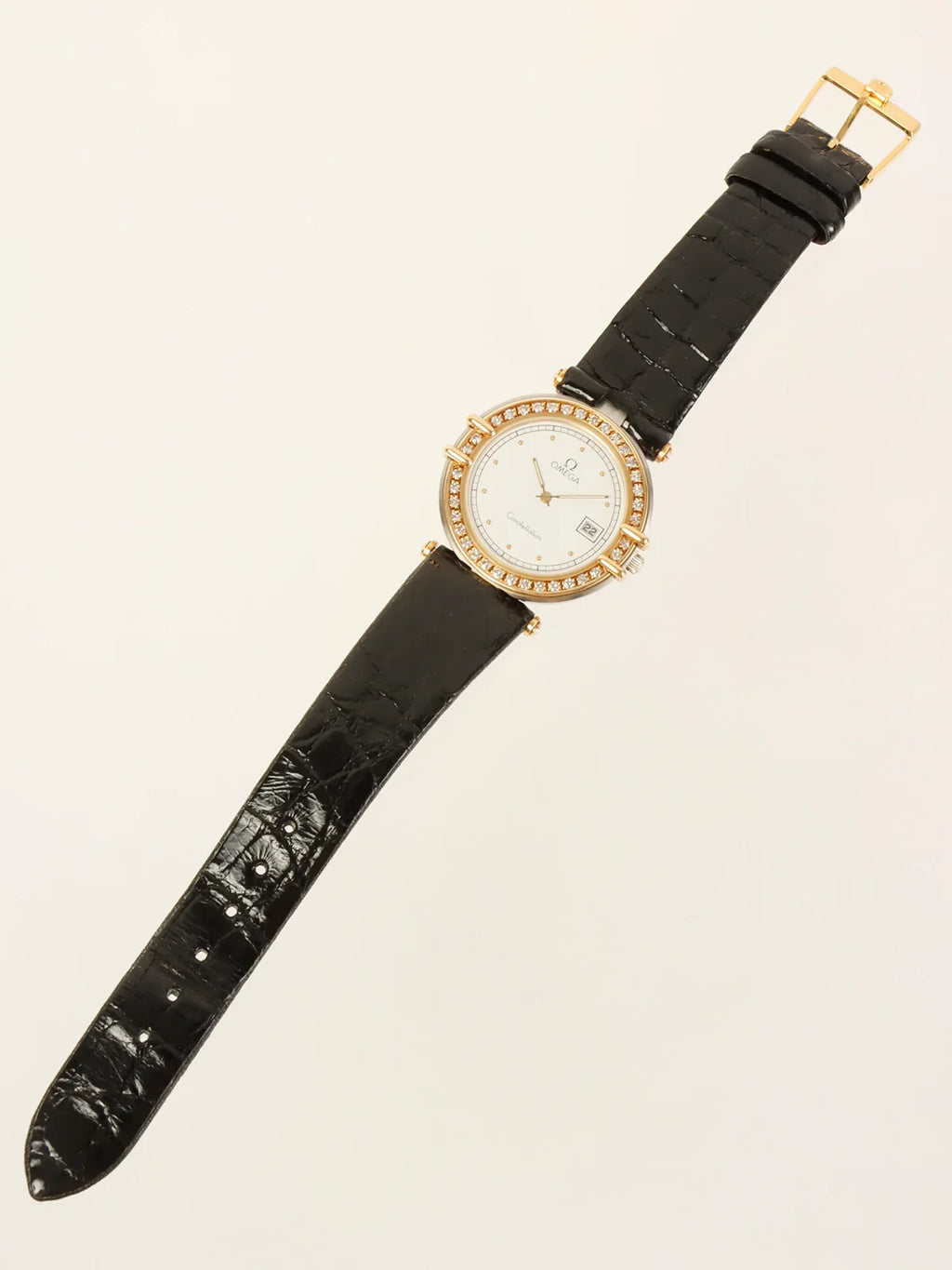 OMEGA Diamond Bezel Constellation Black/Gold