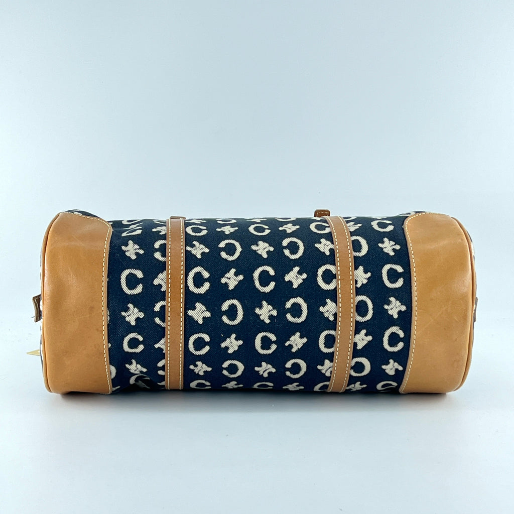 Celine Vintage Canvas Shoulder Bag