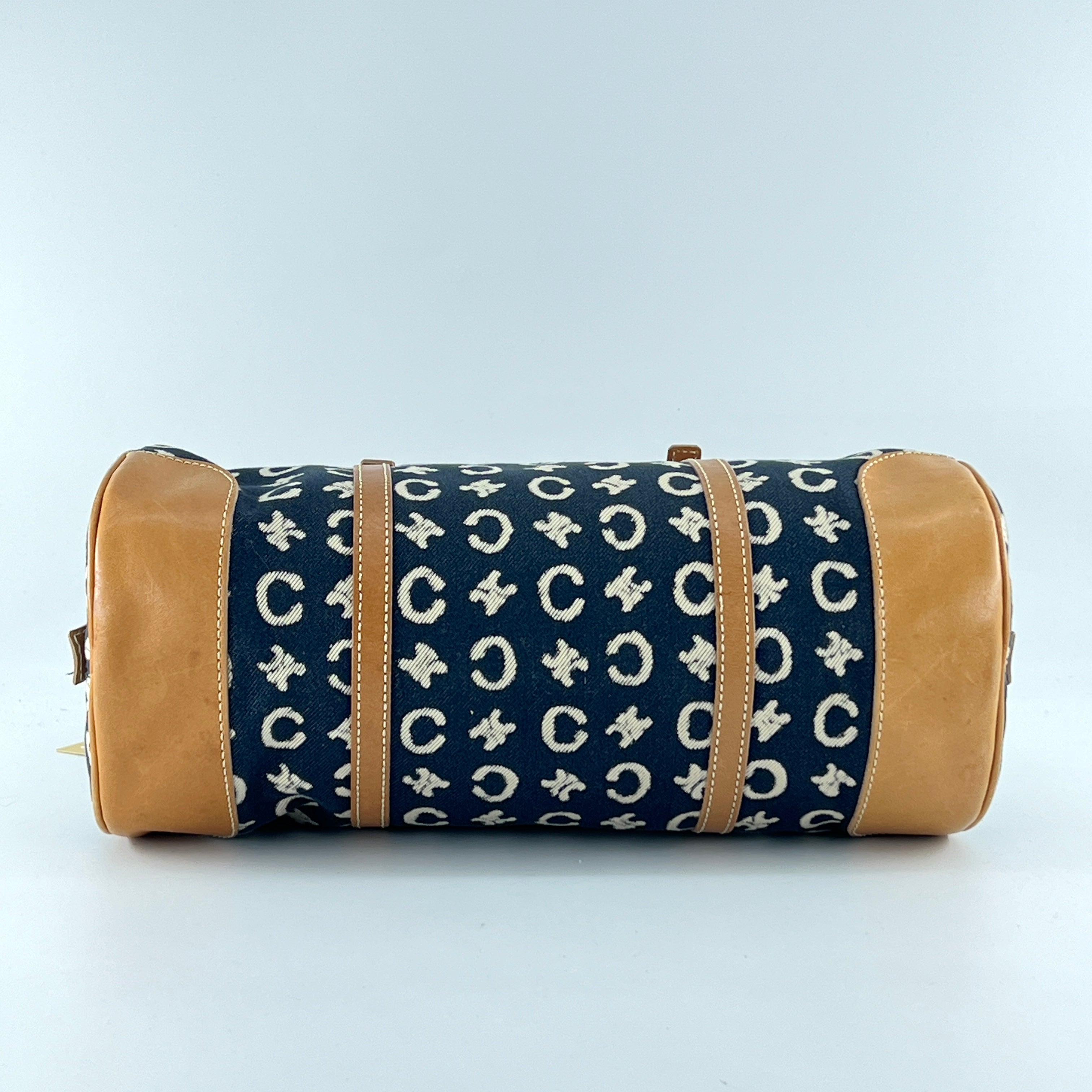 Celine Vintage Canvas Shoulder Bag