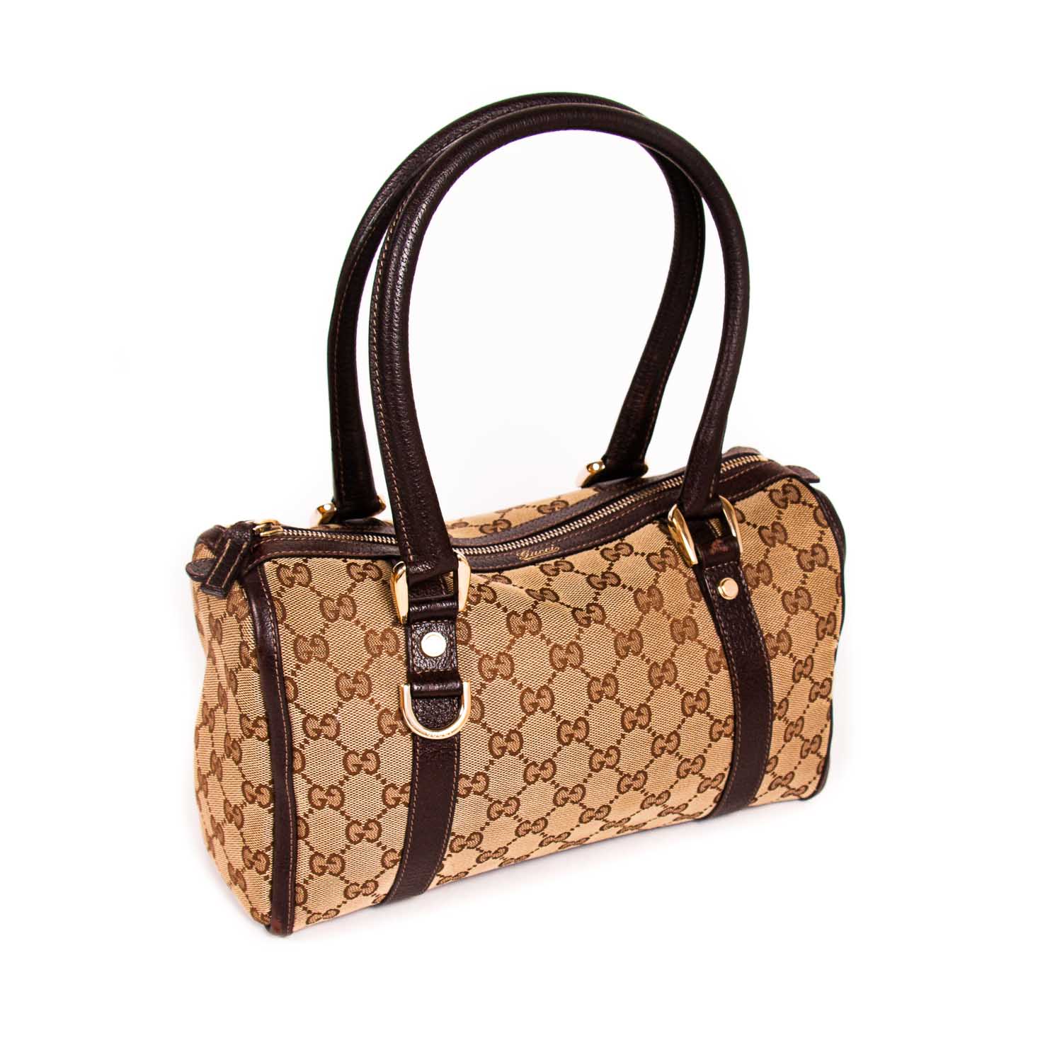 Gucci GG Canvas Boston Bag