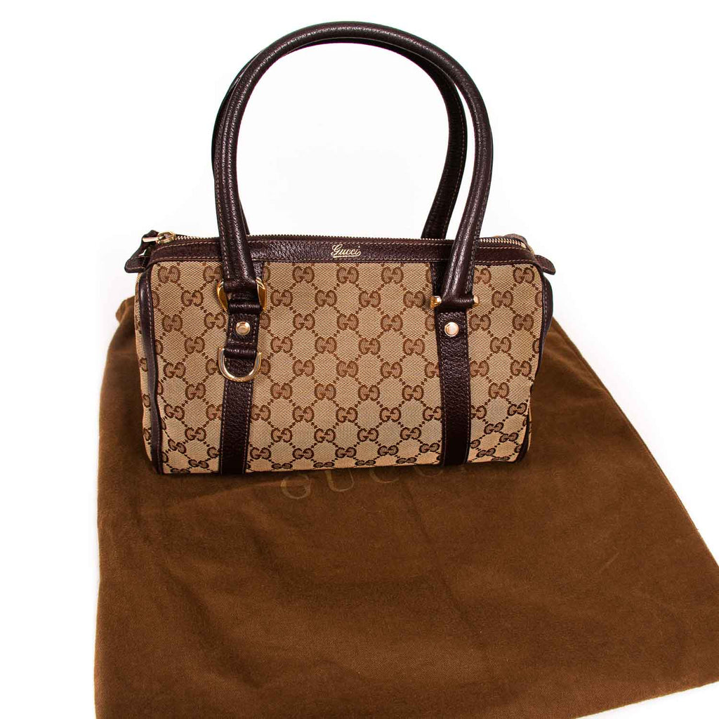 Gucci GG Canvas Boston Bag