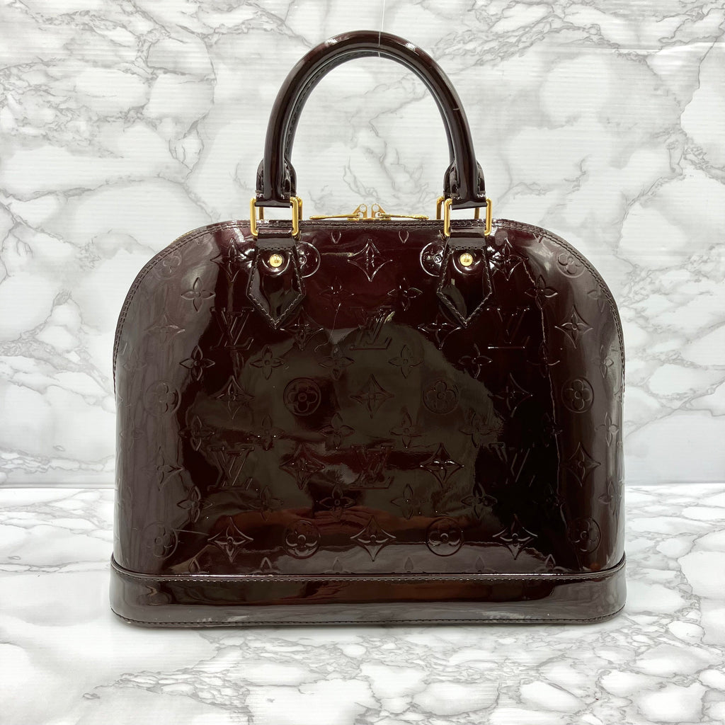 LOUIS VUITTON Vernis Alma PM