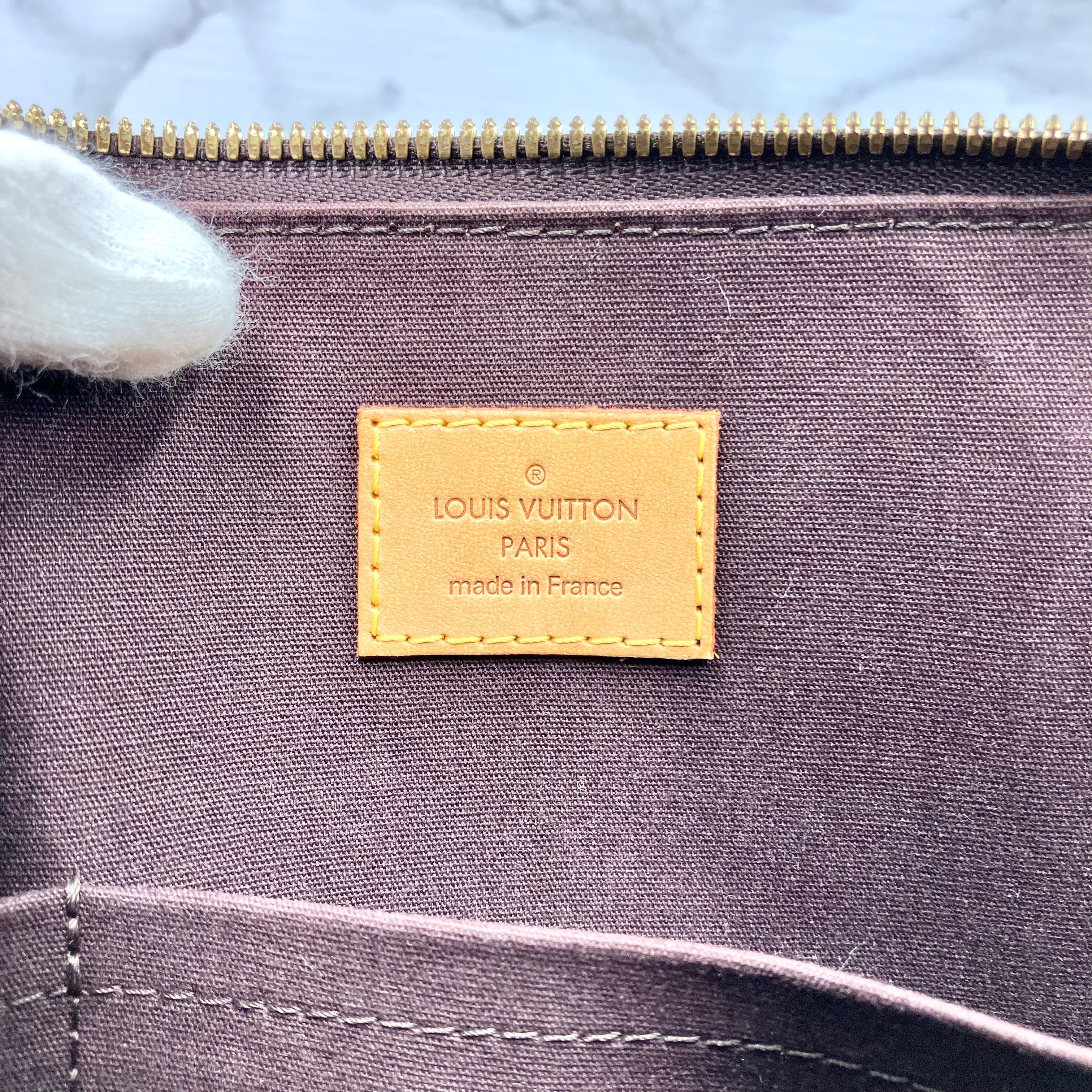 LOUIS VUITTON Vernis Alma PM