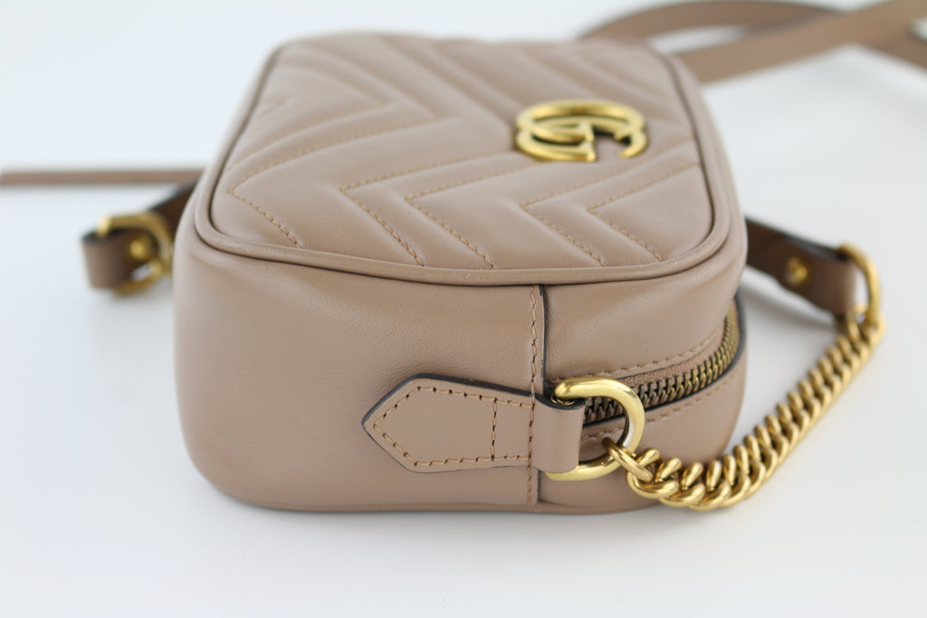 GG Marmont Mini MatelassÃƒÆ’Ã‚Â© Bag