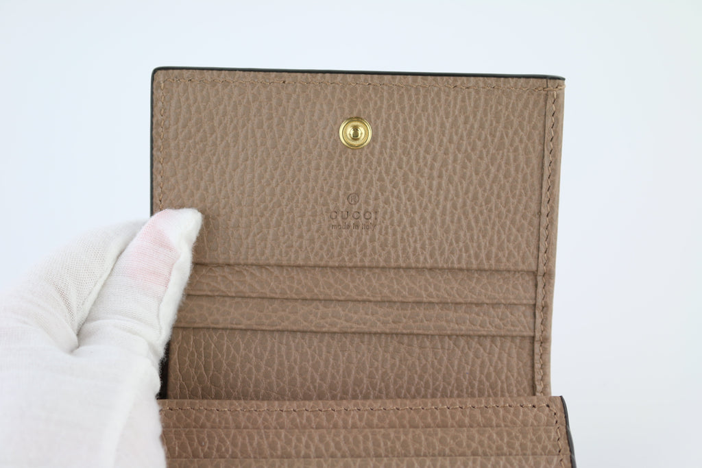 GG Marmont Card Case Wallet
