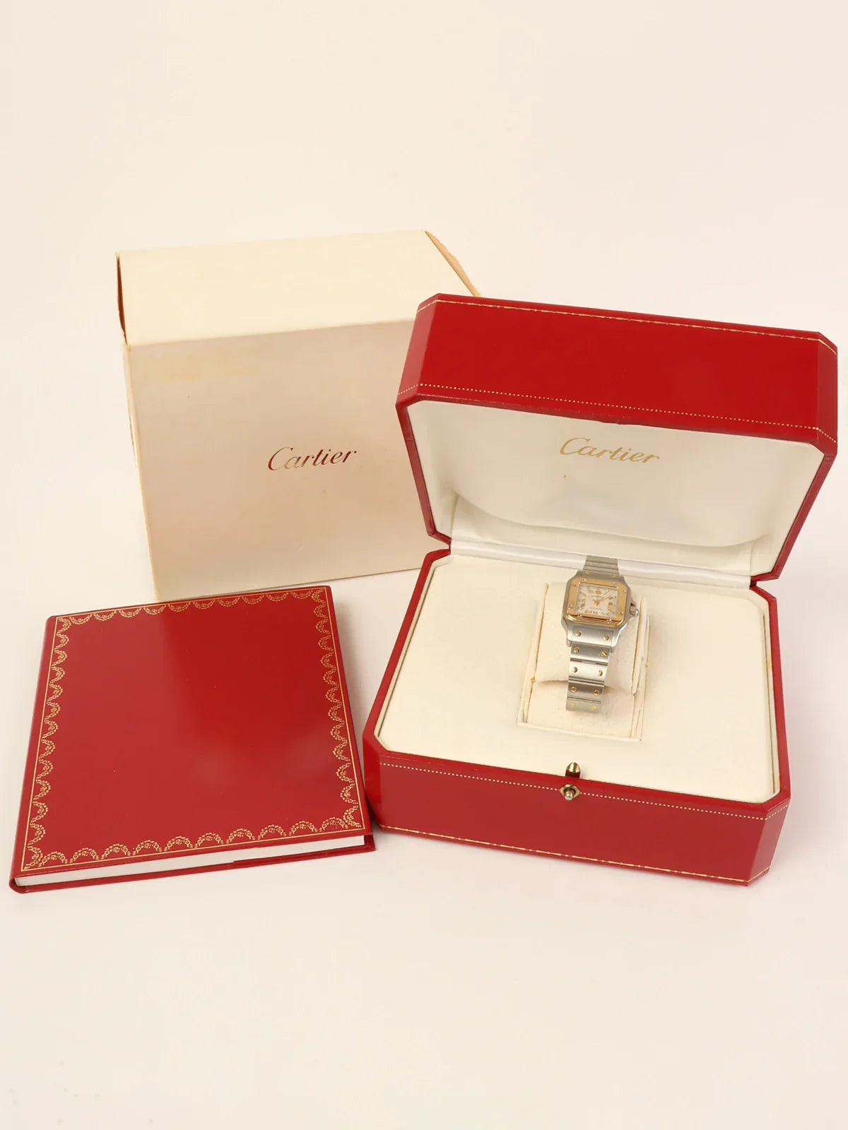 CARTIER Santos Galbee Sm Silver
