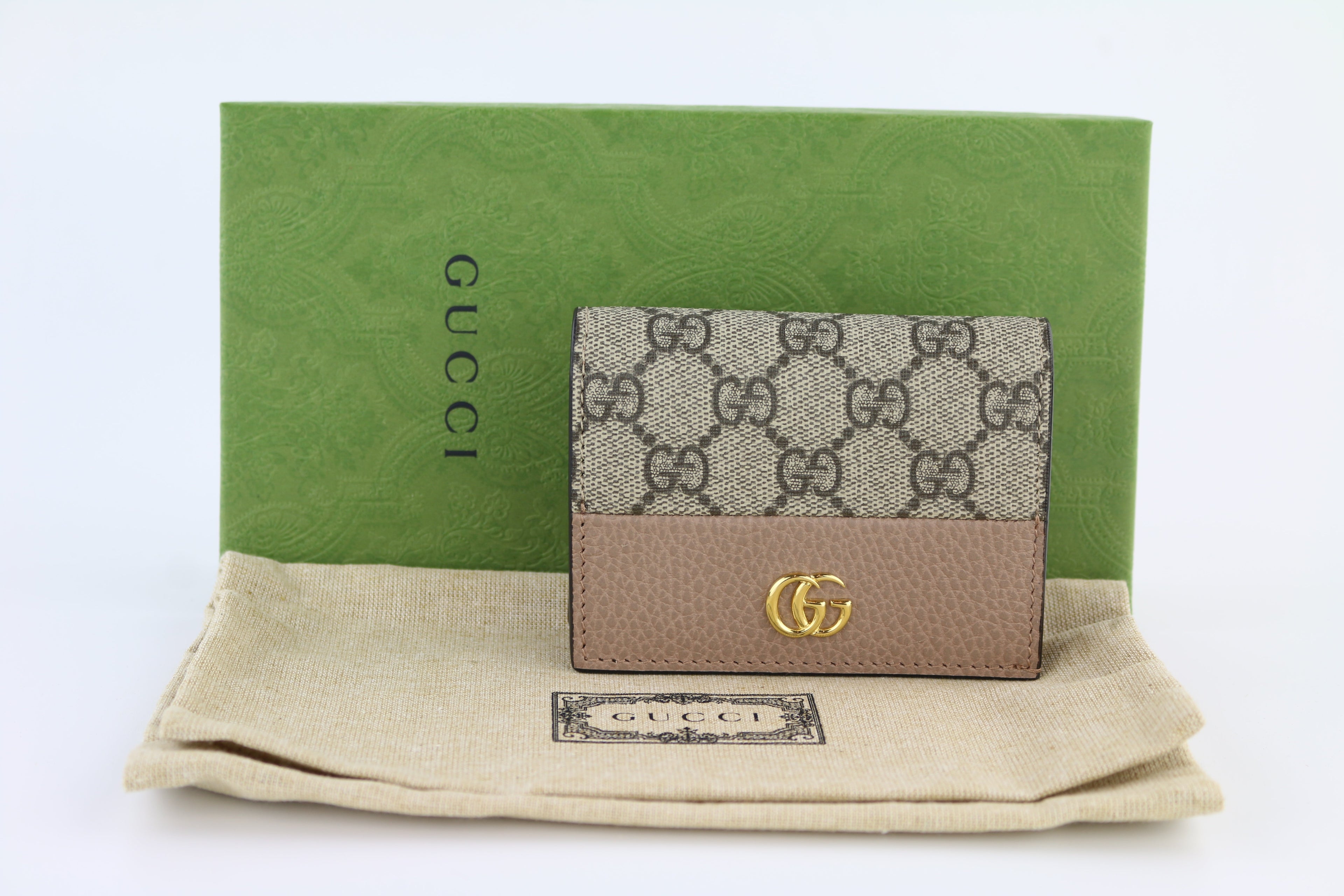 GG Marmont Card Case Wallet