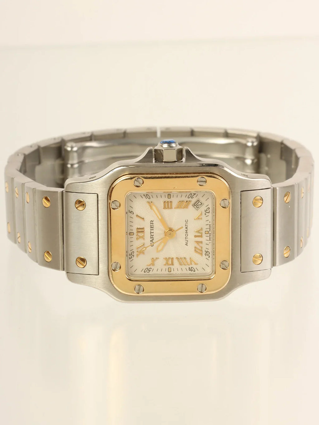 CARTIER Santos Galbee Sm Silver