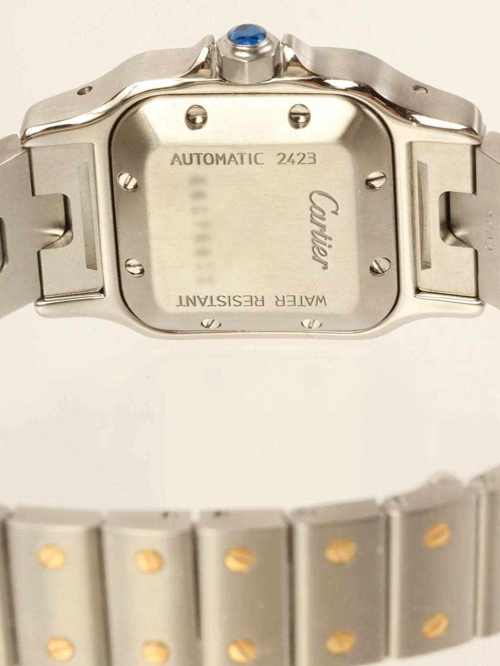 CARTIER Santos Galbee Sm Silver