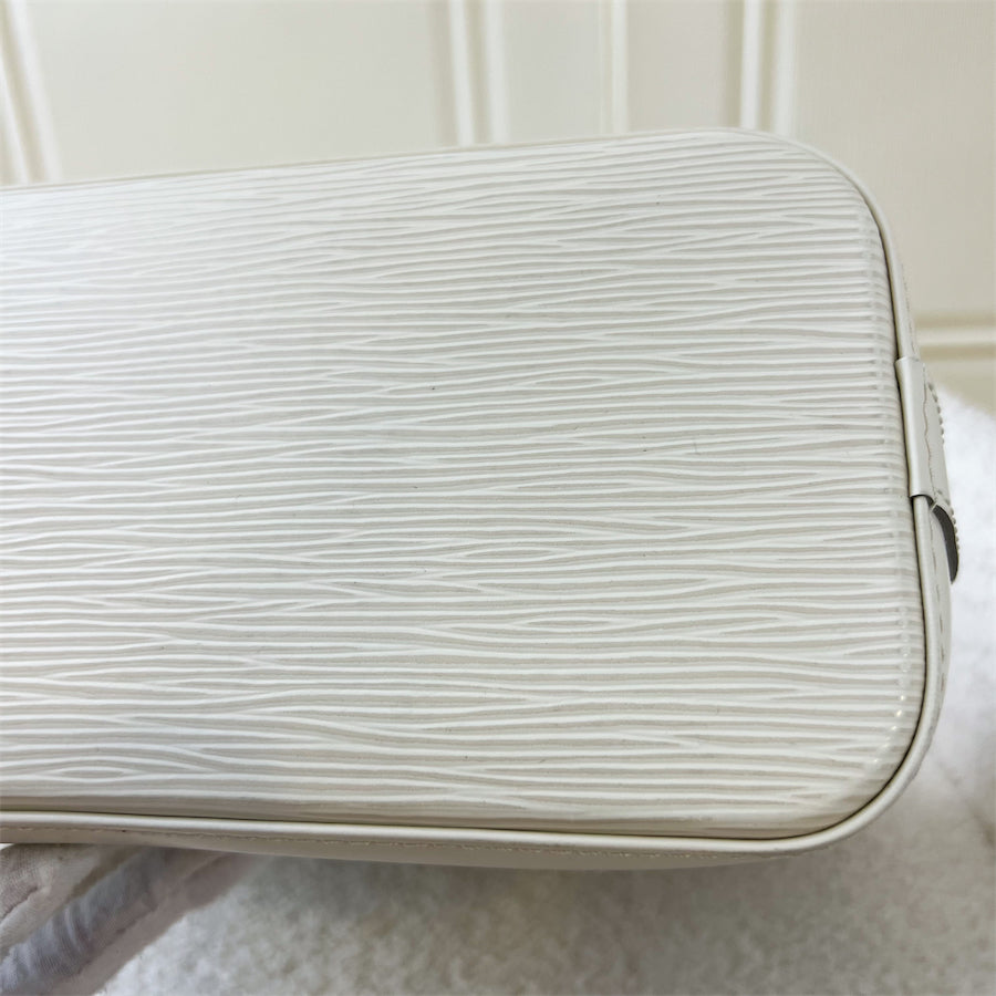 LV Vintage Lockit in Ivory Epi Leather SHW