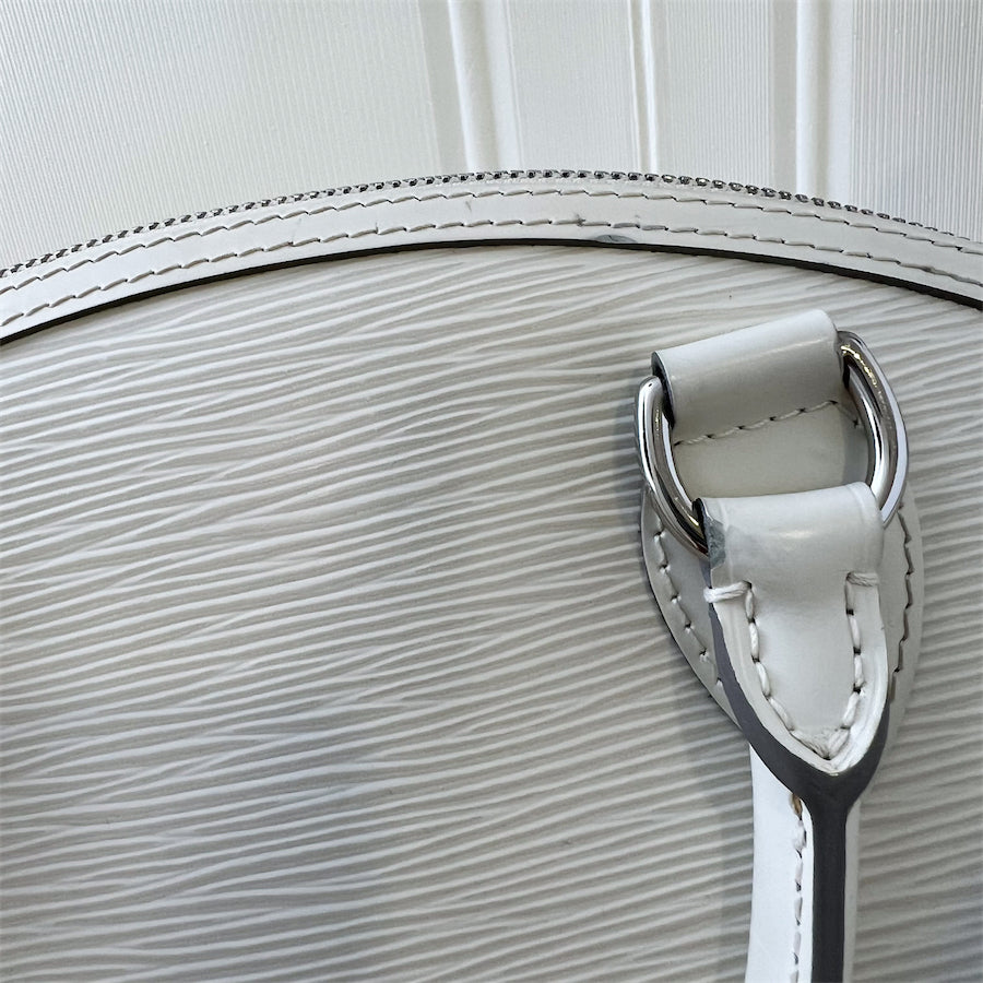 LV Vintage Lockit in Ivory Epi Leather SHW