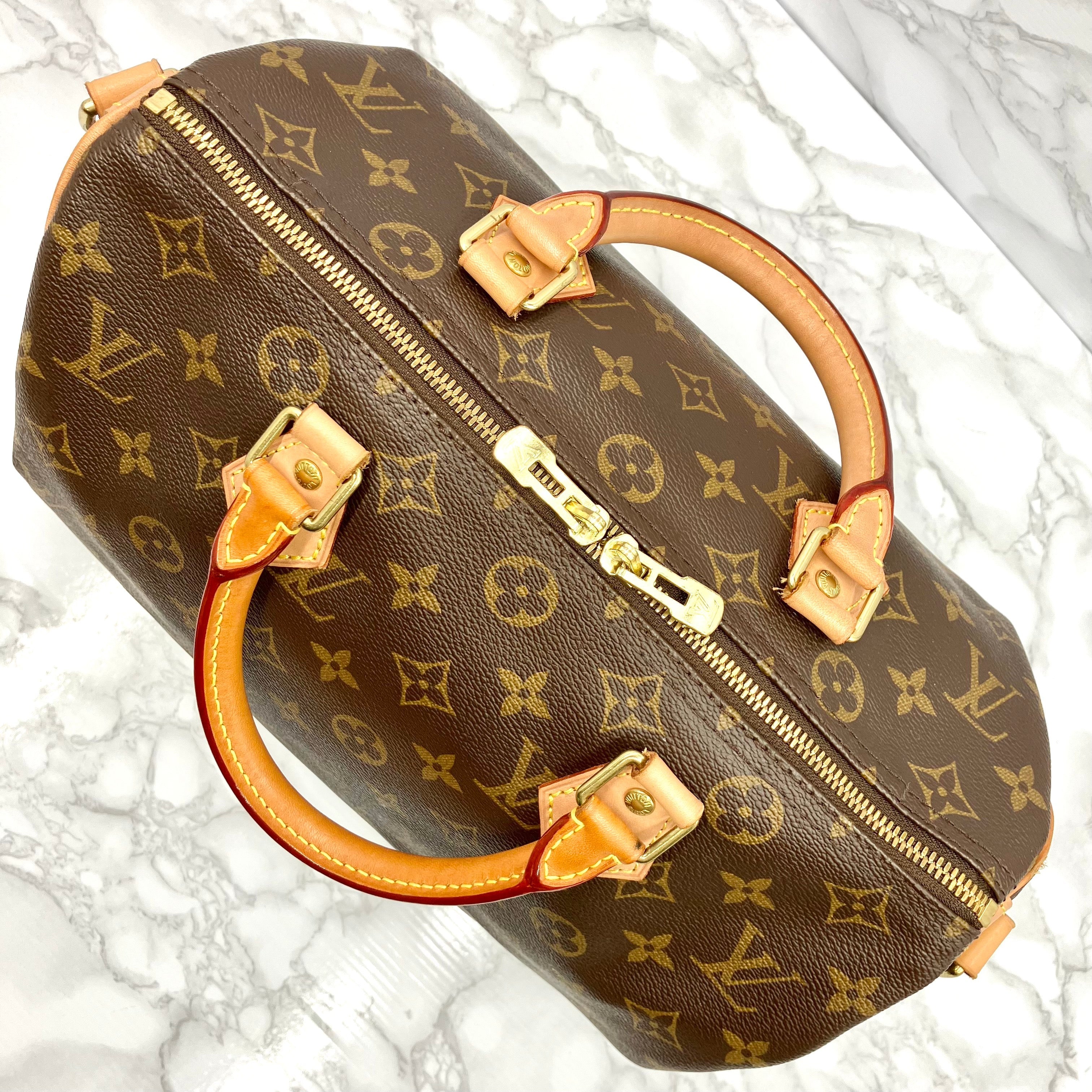 LOUIS VUITTON Speedy 30 Bandouliere
