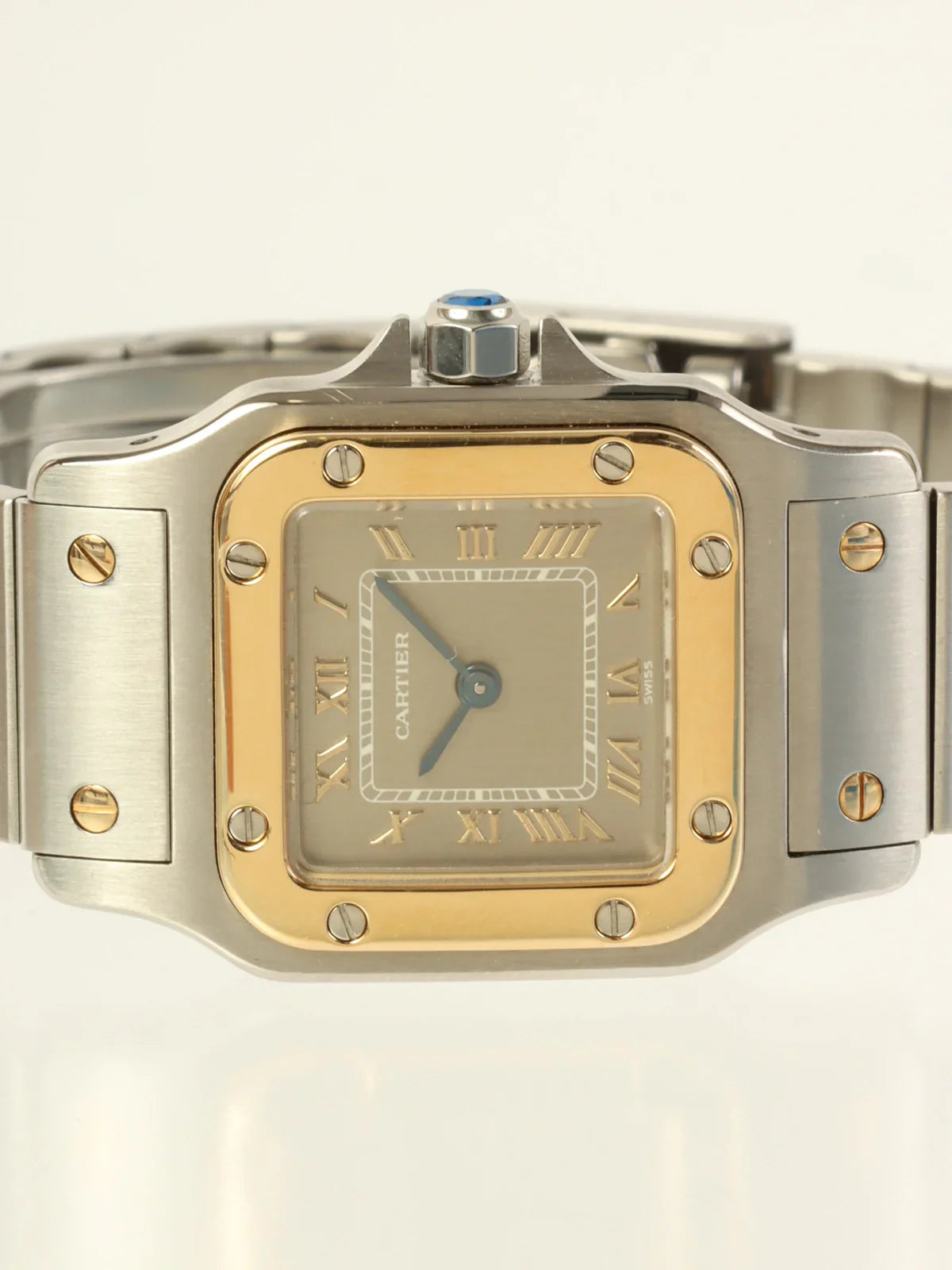 CARTIER Santos Garbe Sm Silver/Gold