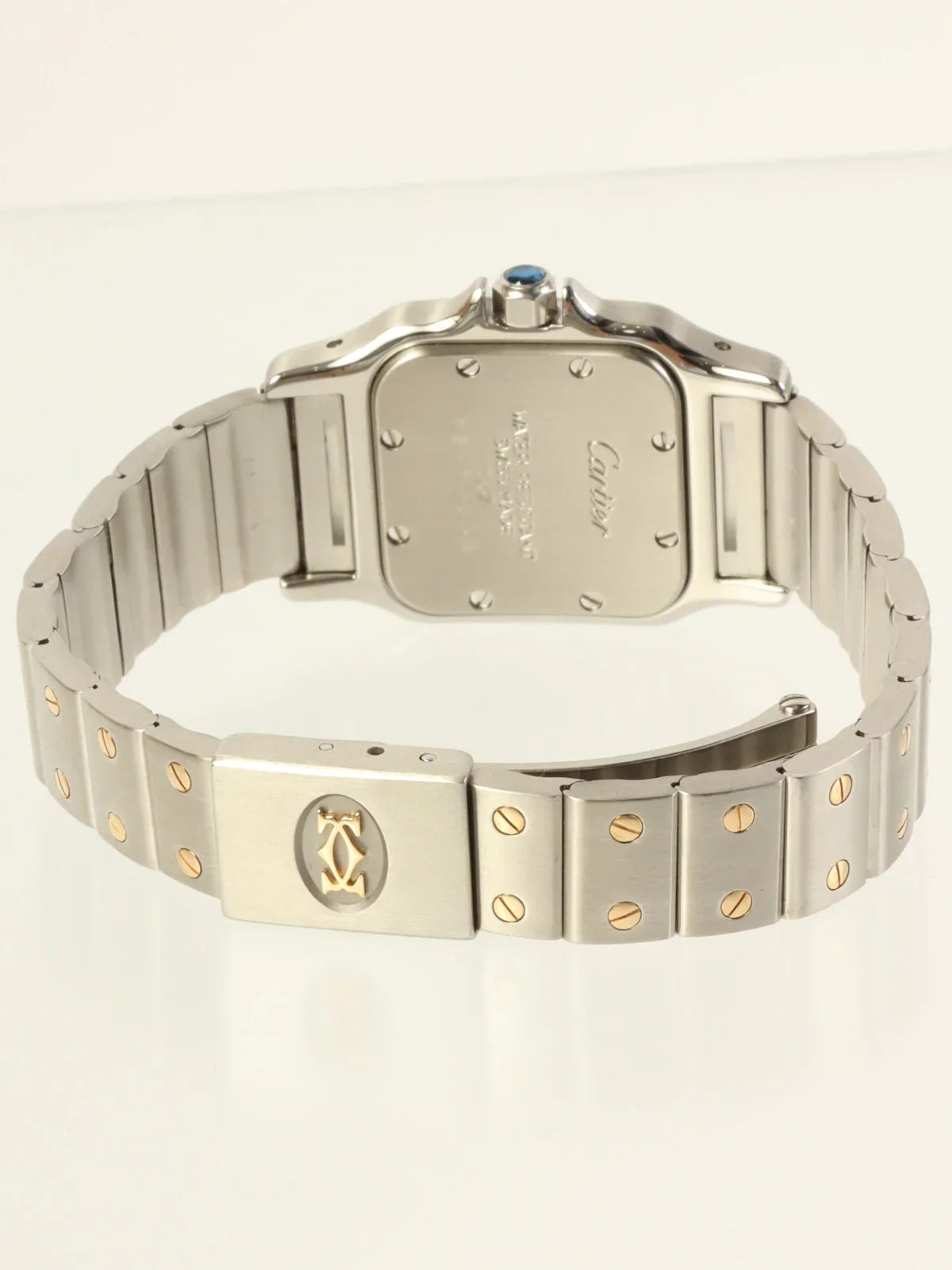 CARTIER Santos Garbe Sm Silver/Gold