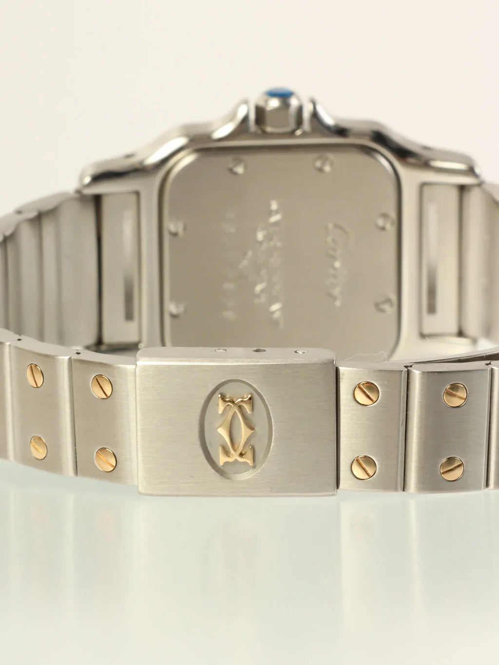 CARTIER Santos Garbe Sm Silver/Gold