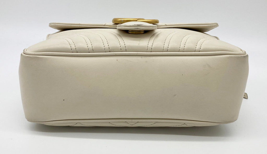 Gucci GG Marmont Matelasse Top Handle Flap Bag