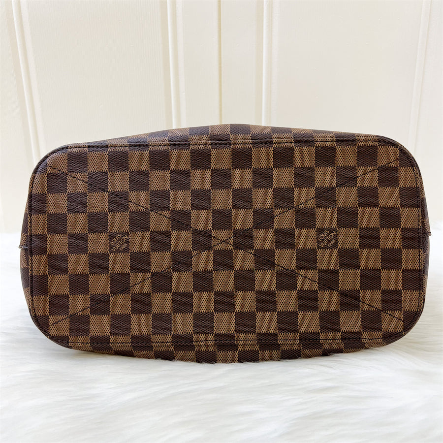 LV Siena GM Bag in Damier Ebene Canvas and GHW