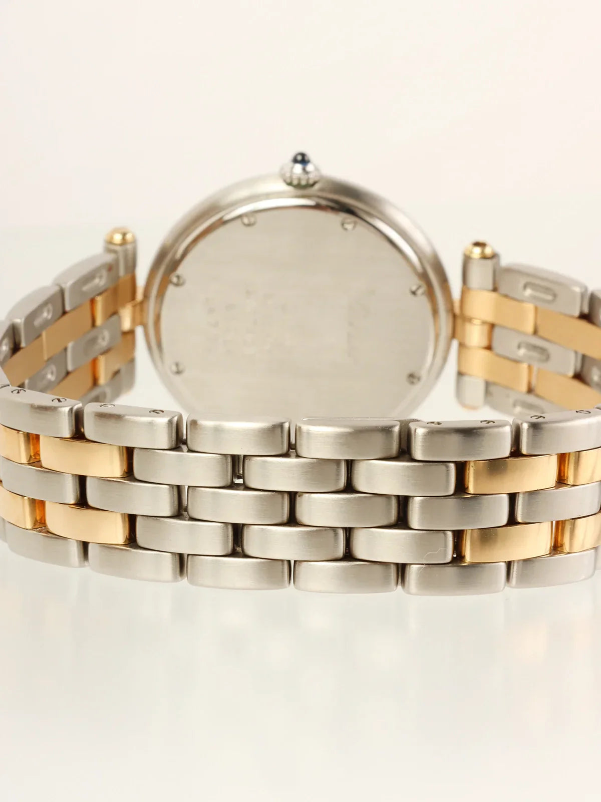 CARTIER Panthere Vendome Lm 2 Row Silver/Gold