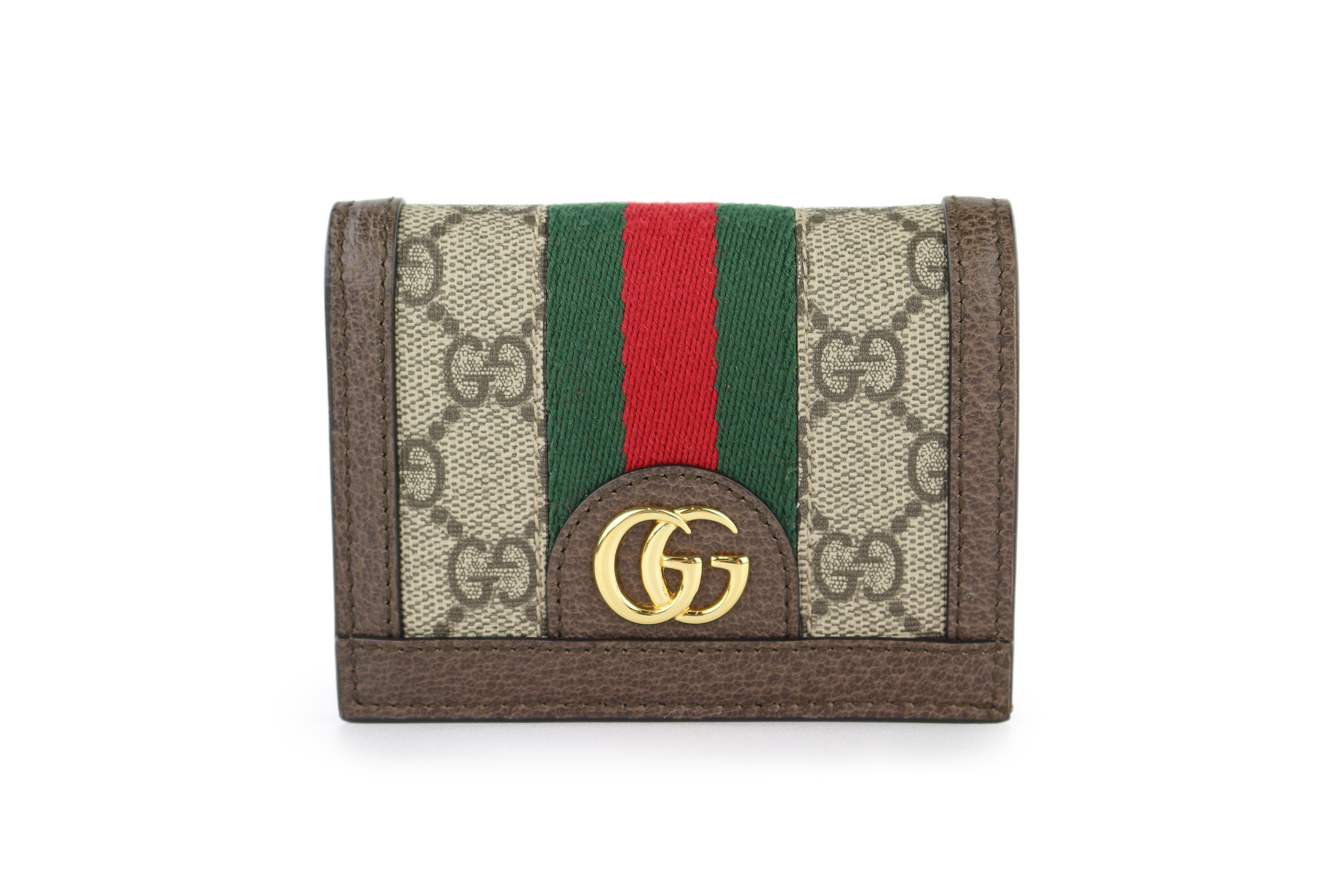 GG Ophidia Marmont Card Case Wallet