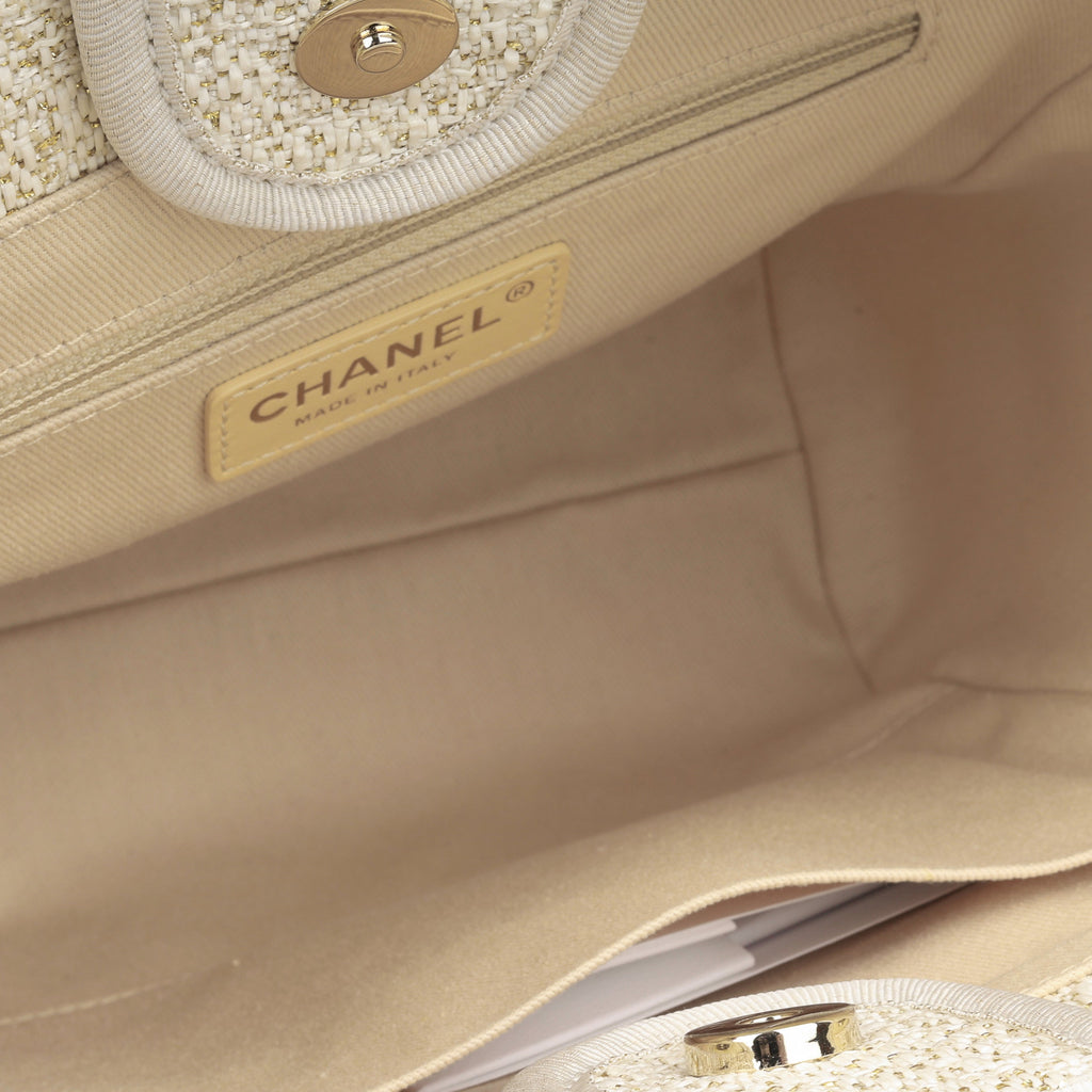 Chanel Mini Deauville - Gold