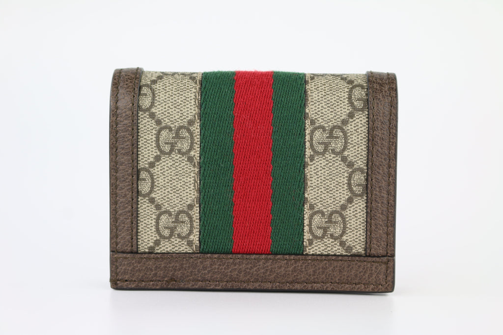 GG Ophidia Marmont Card Case Wallet