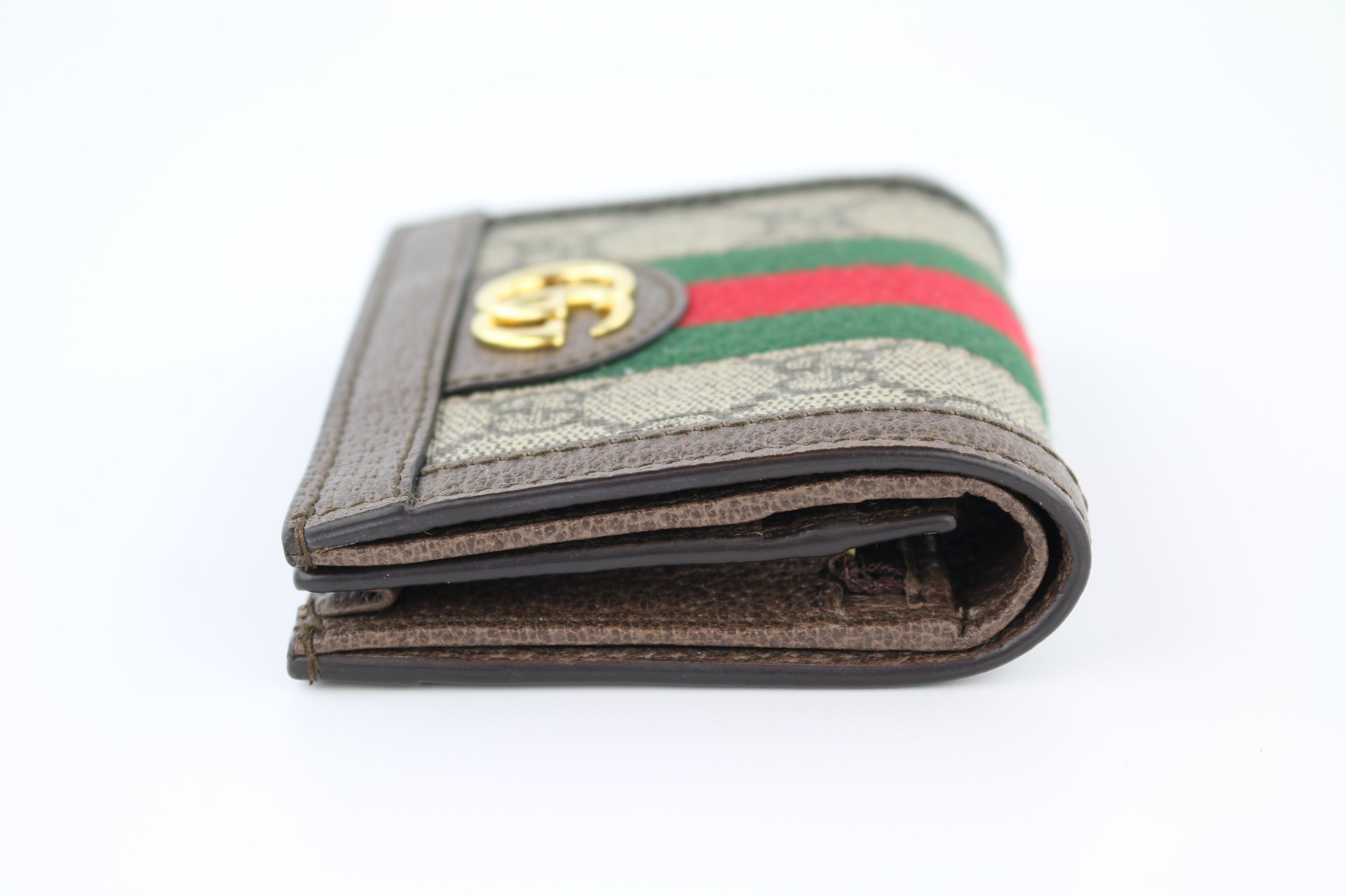 GG Ophidia Marmont Card Case Wallet