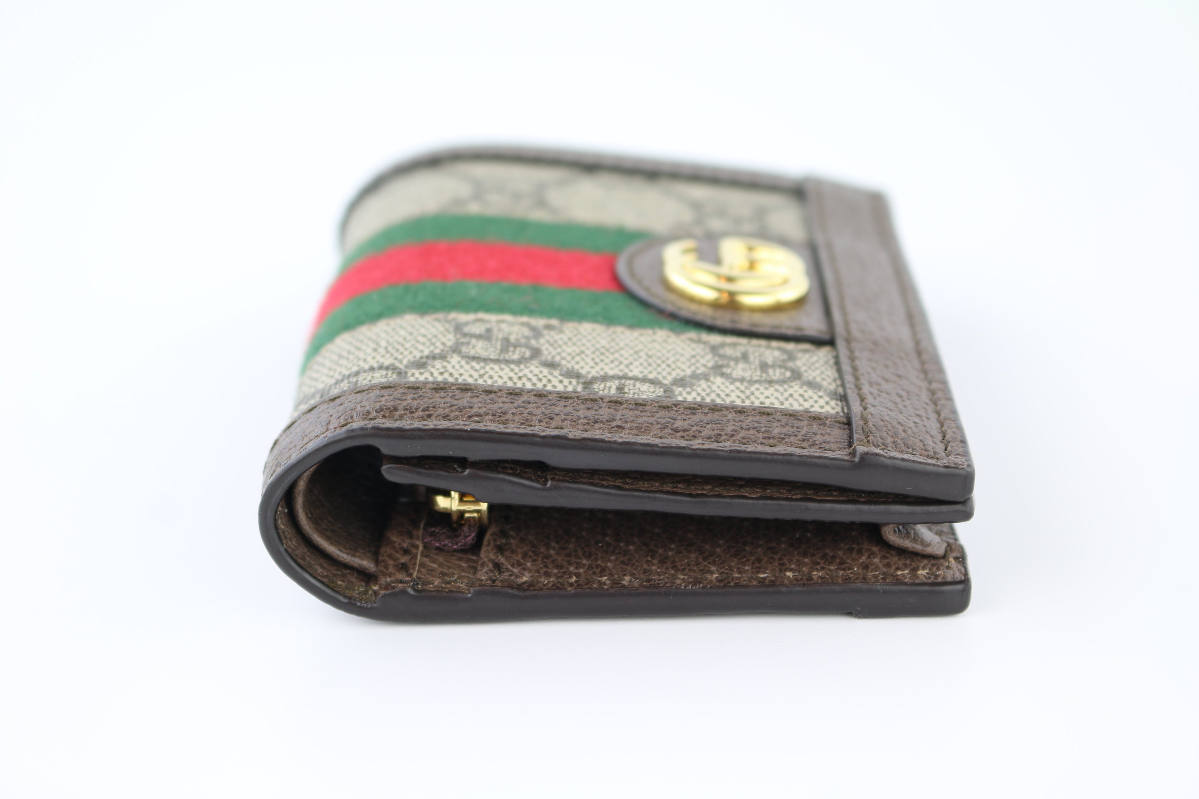 GG Ophidia Marmont Card Case Wallet