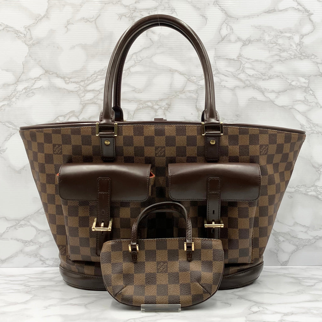 LOUSI VUITTON Damier Manosk GM