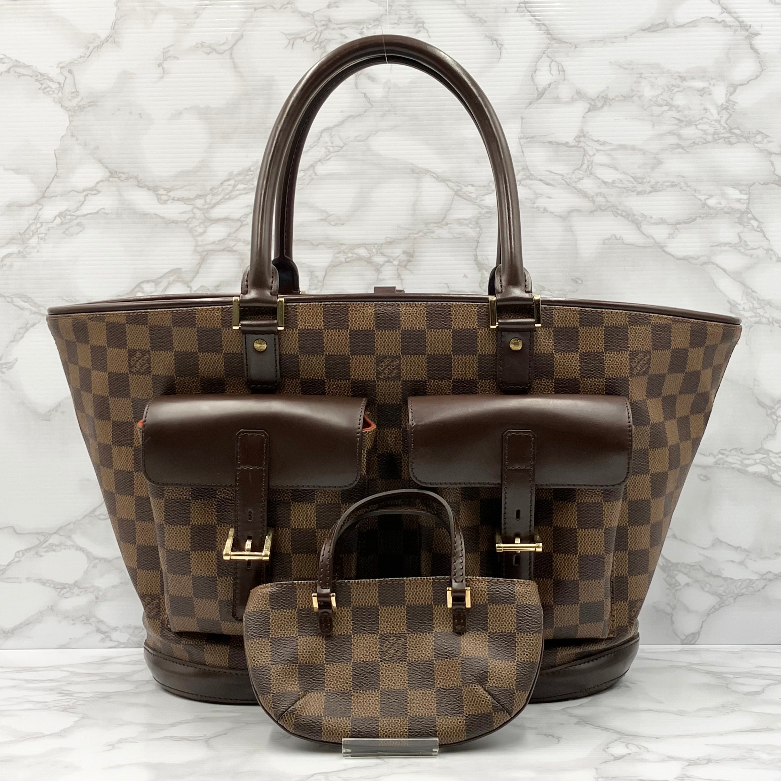 LOUSI VUITTON Damier Manosk GM