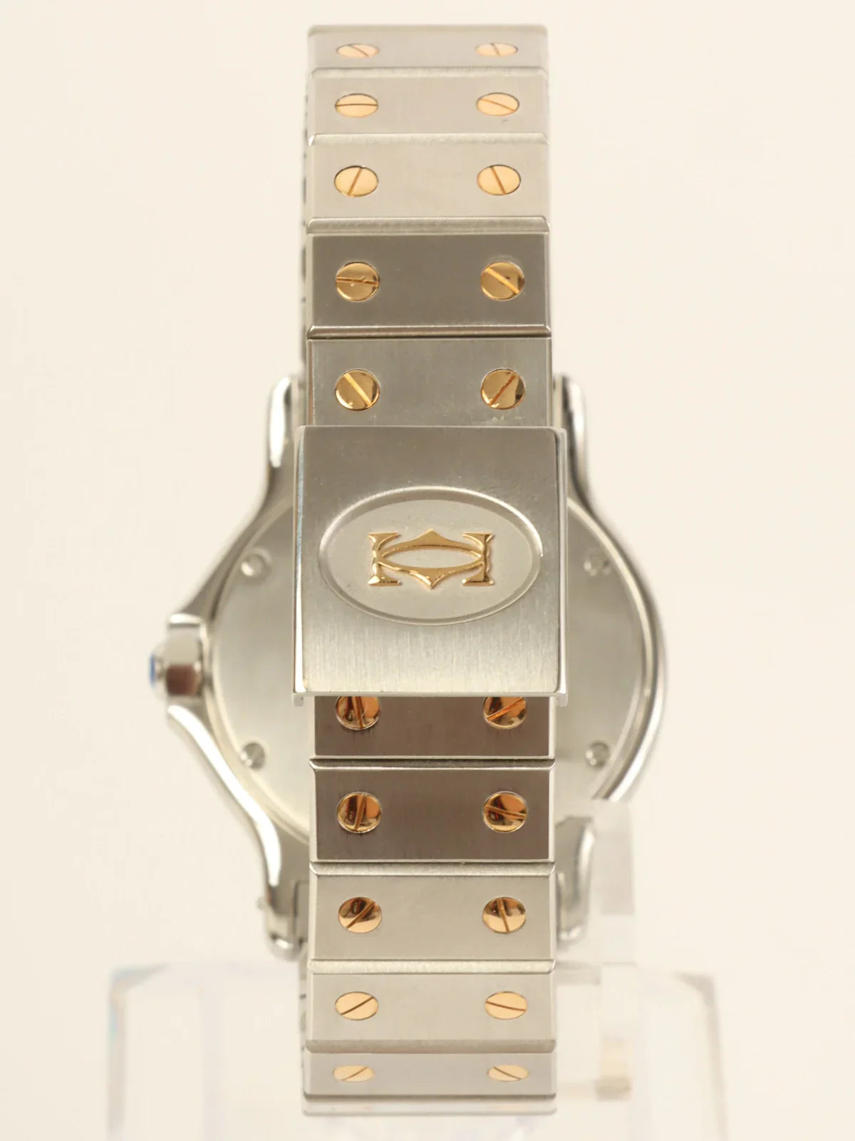 CARTIER Santos Octagon Lm Silver/Gold