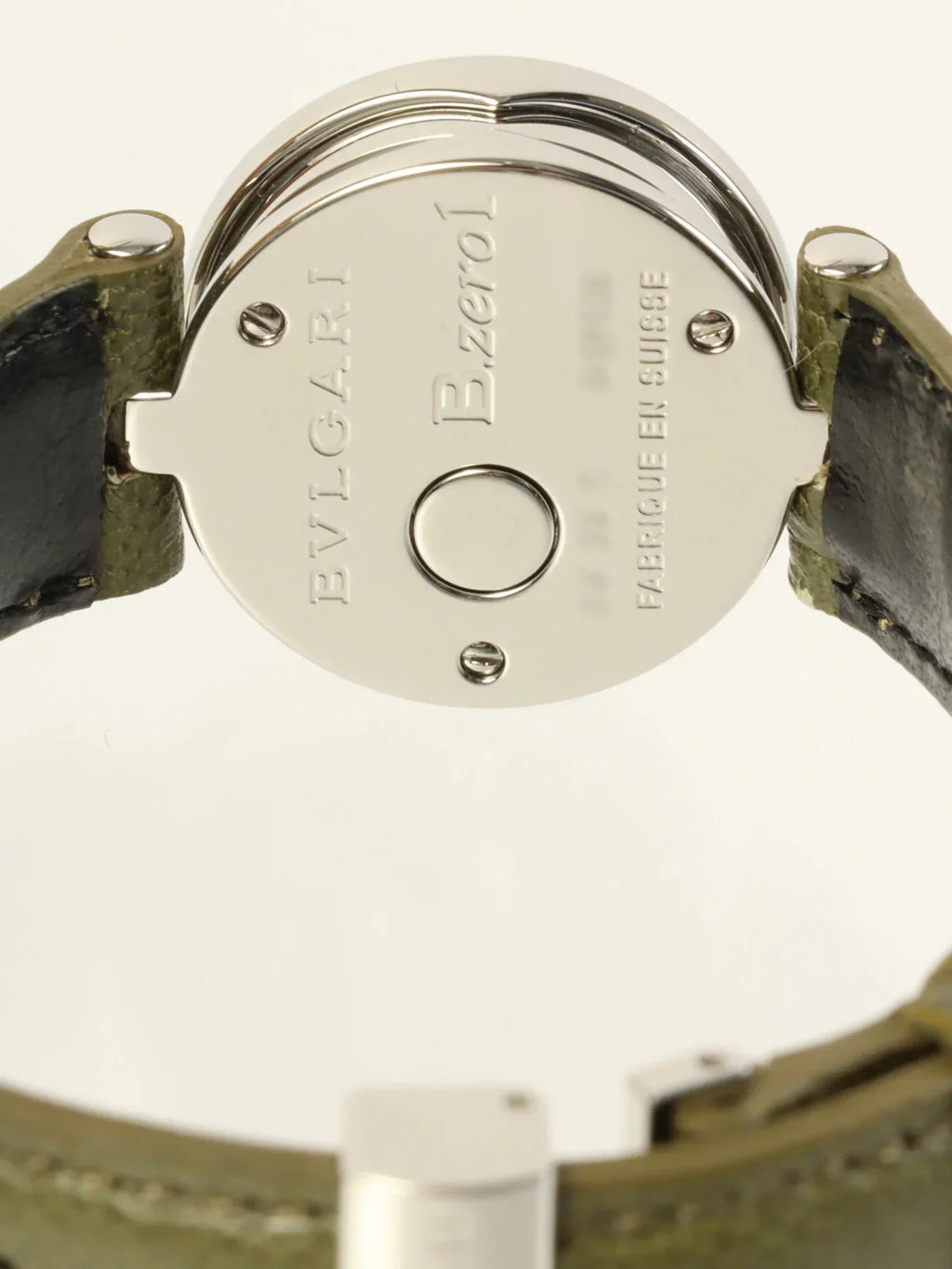 Bvlgari B Zero 1 Watch Silver/Khaki