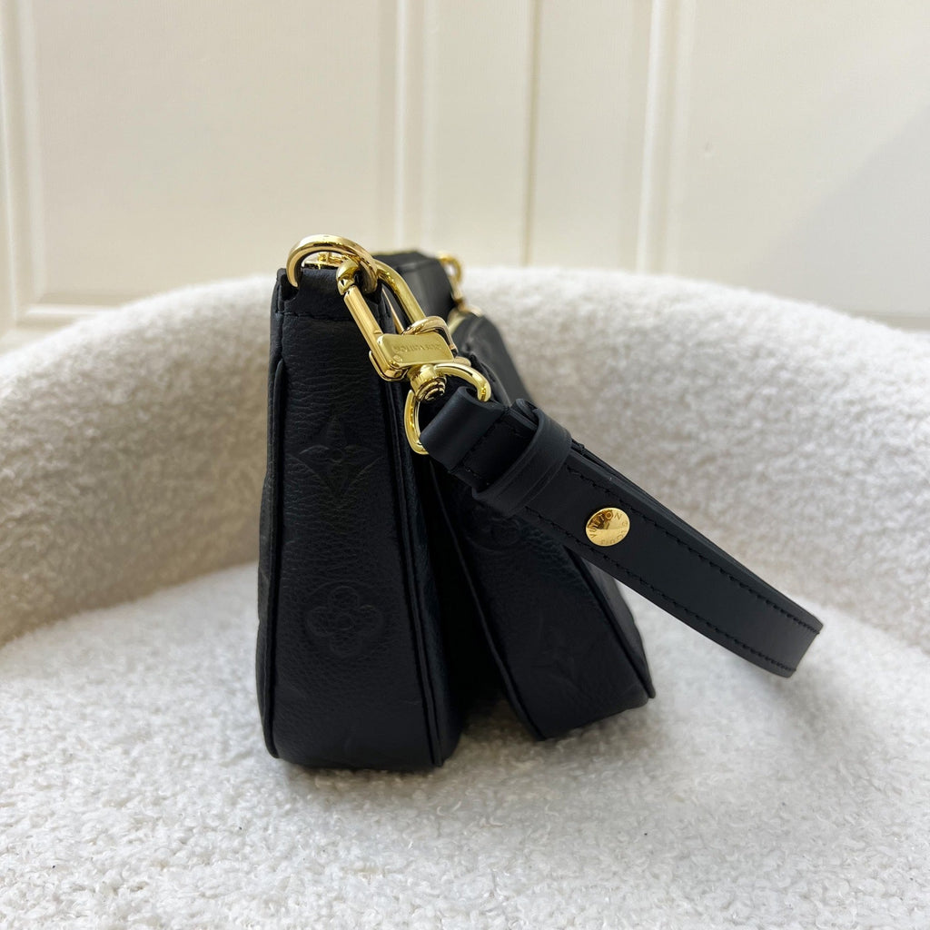 LV Multi Pochette Accessoires MPA in Black Empreinte Leather and GHW