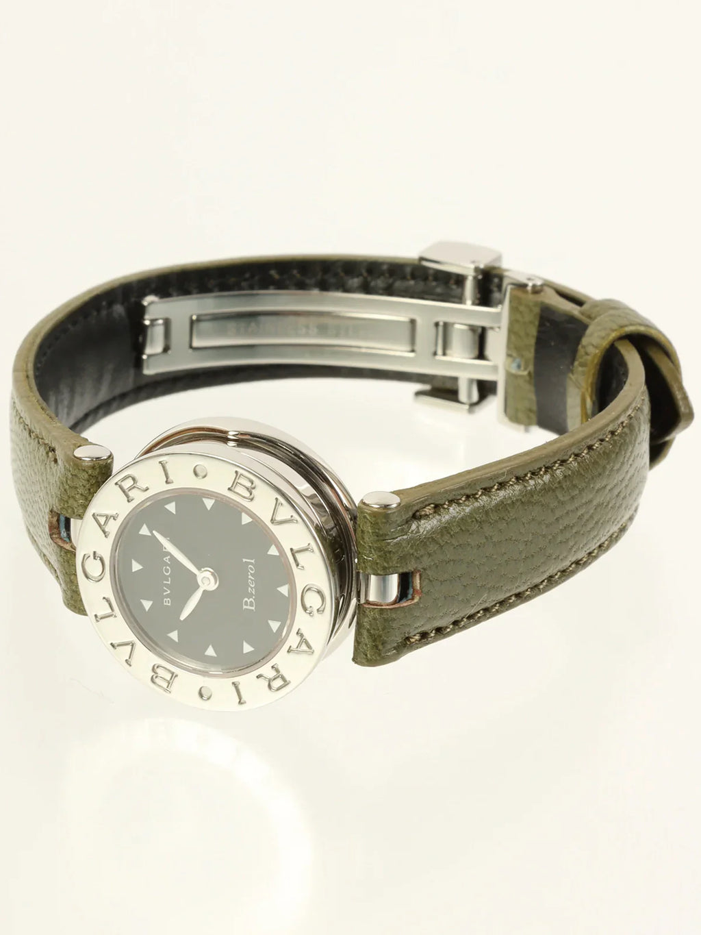 Bvlgari B Zero 1 Watch Silver/Khaki