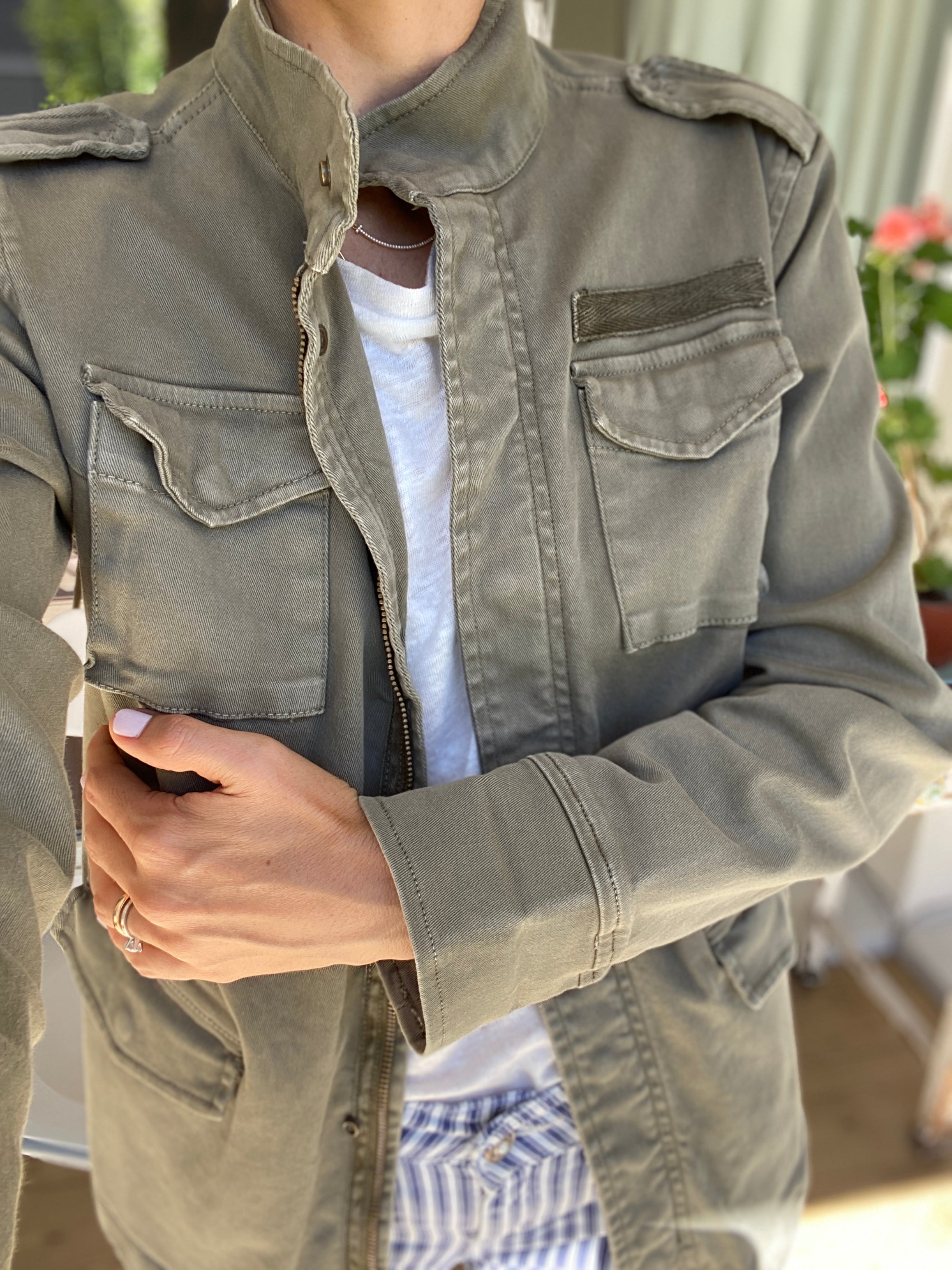 Classic Army Jacket Green - Size Small