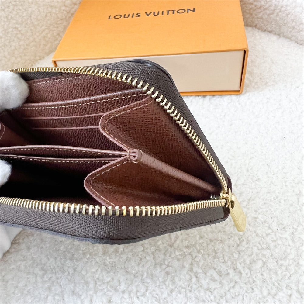LV Zippy Card Holder / Coin Purse in Monogram Canvas GHW